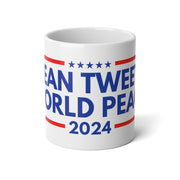 Mean Tweets World Peace 2024 (Jumbo Mug) - PatriotDepot.com