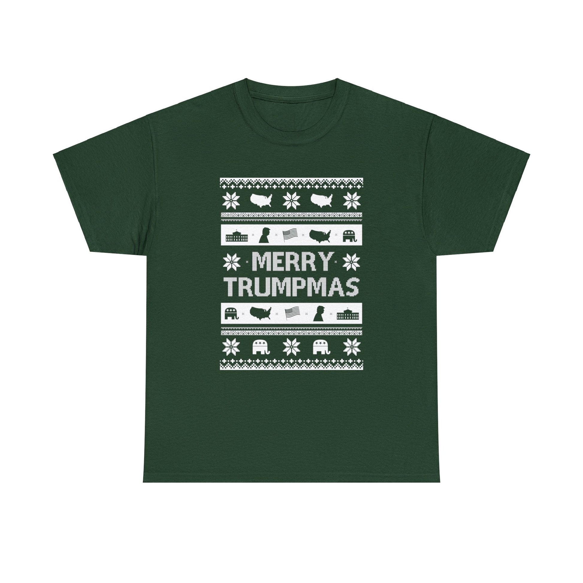 Merry Trumpmas Unisex T-Shirt - PatriotDepot.com