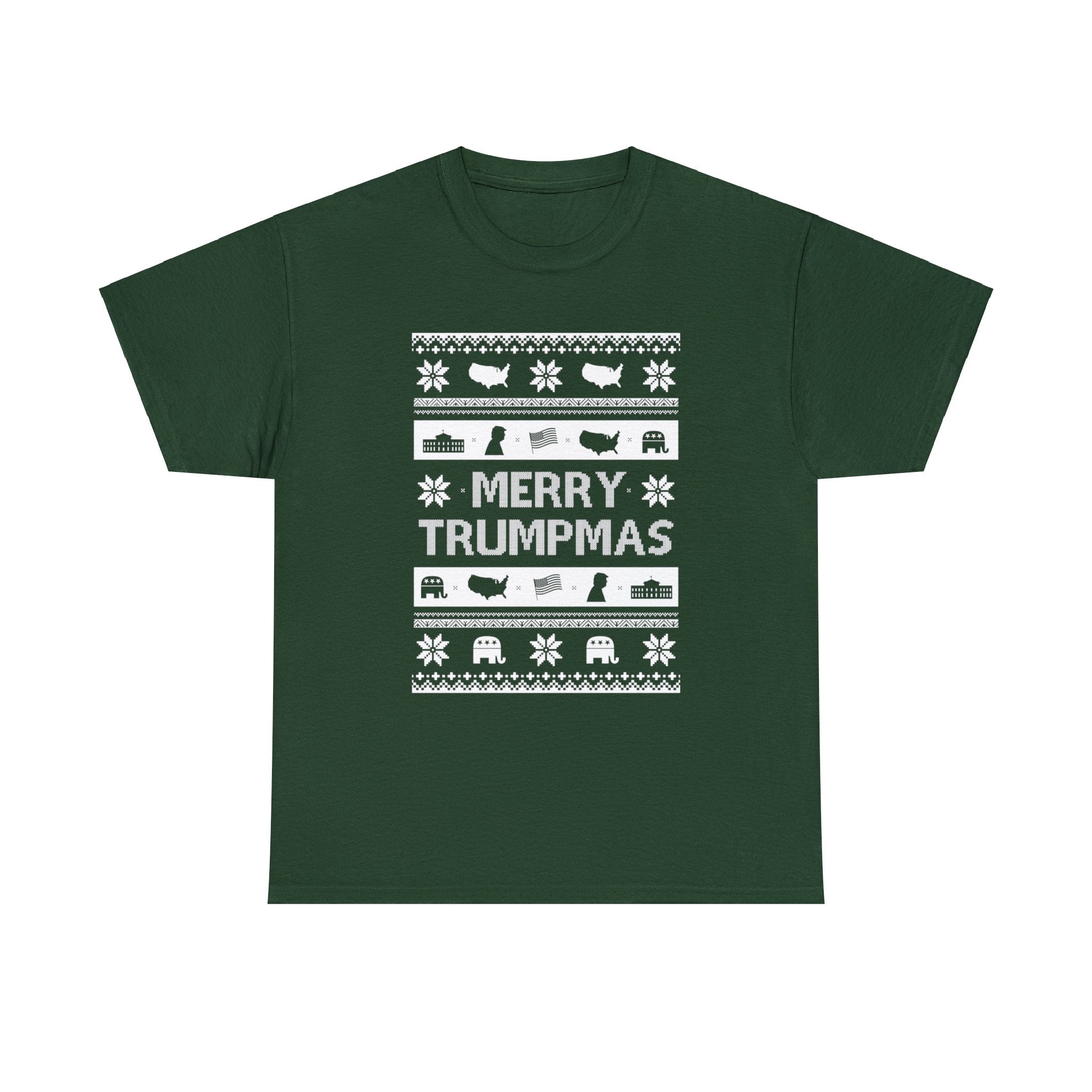 Merry Trumpmas Unisex T-Shirt - PatriotDepot.com