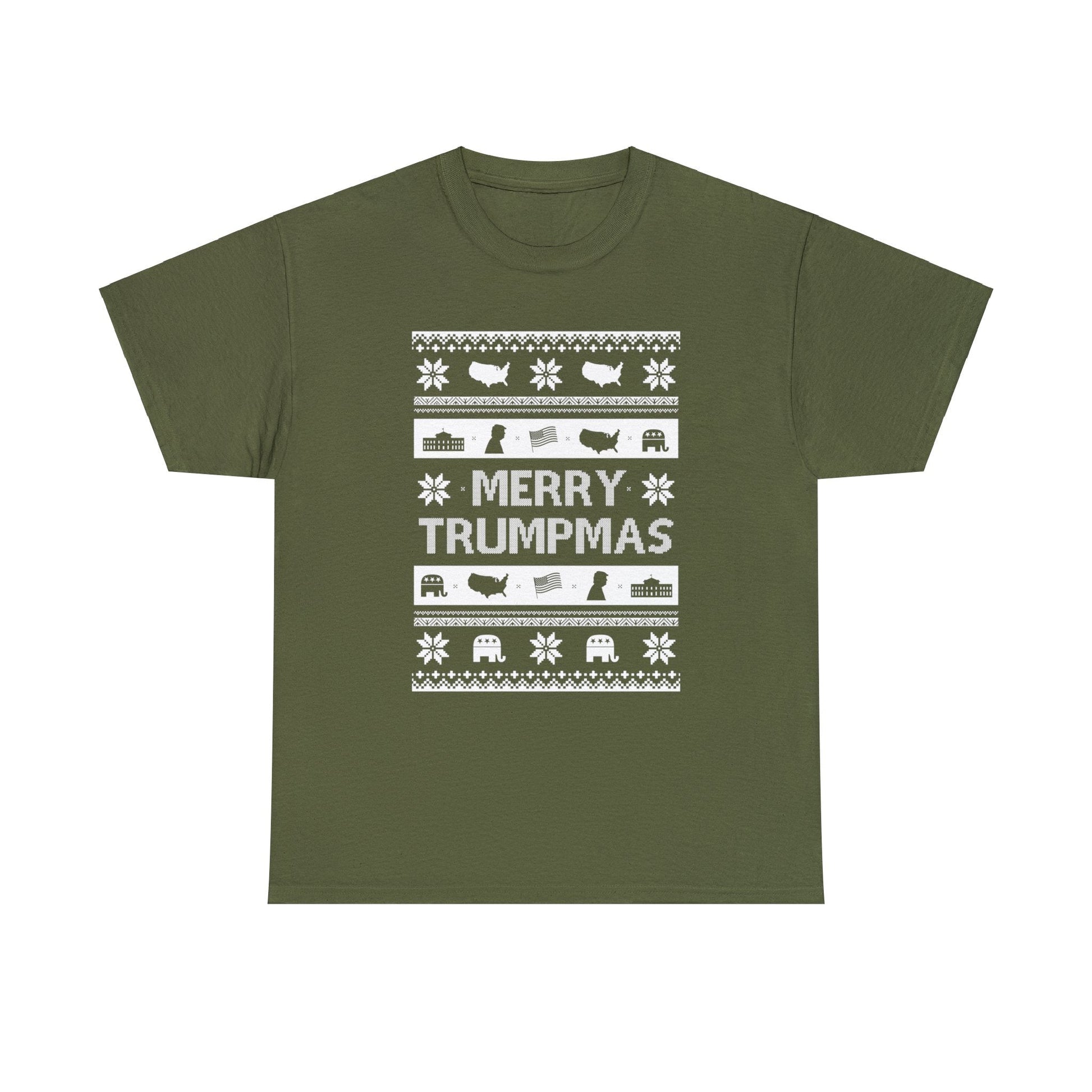 Merry Trumpmas Unisex T-Shirt - PatriotDepot.com