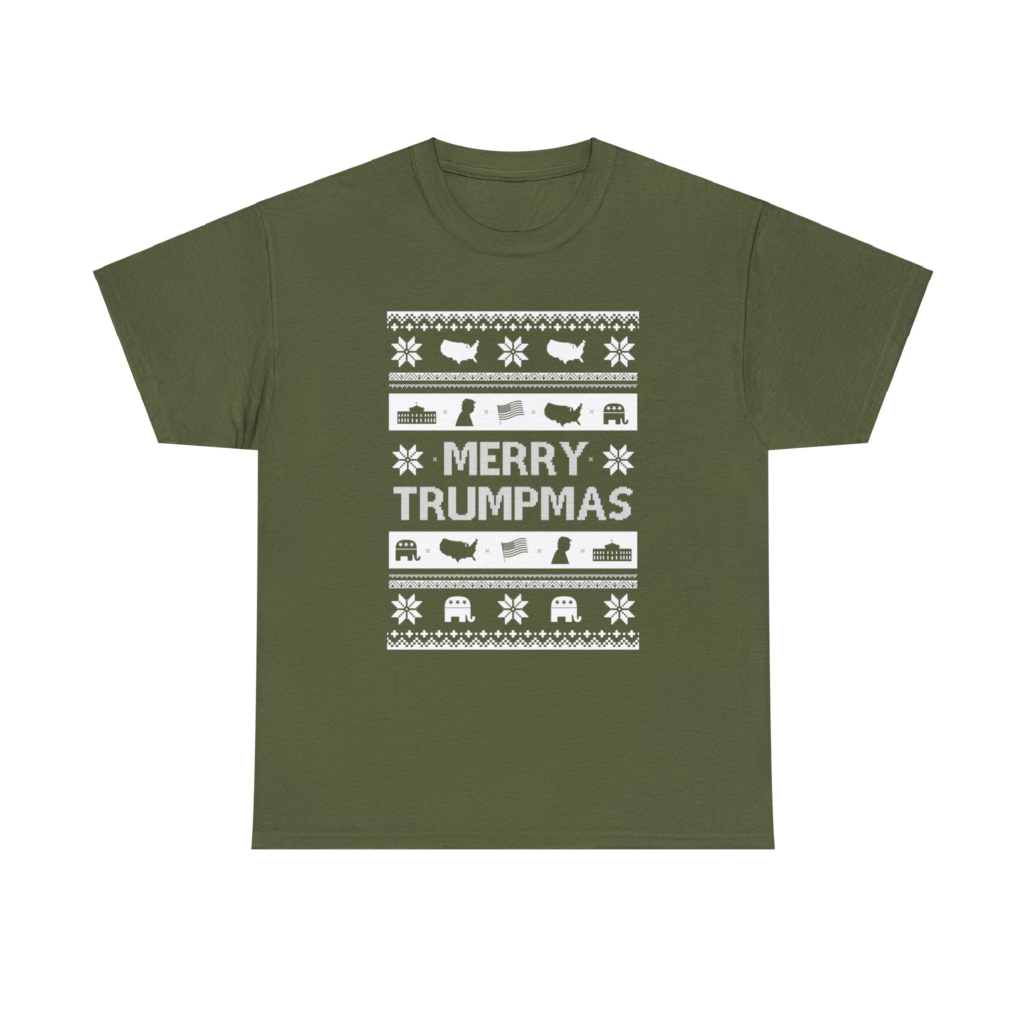 Merry Trumpmas Unisex T-Shirt - PatriotDepot.com