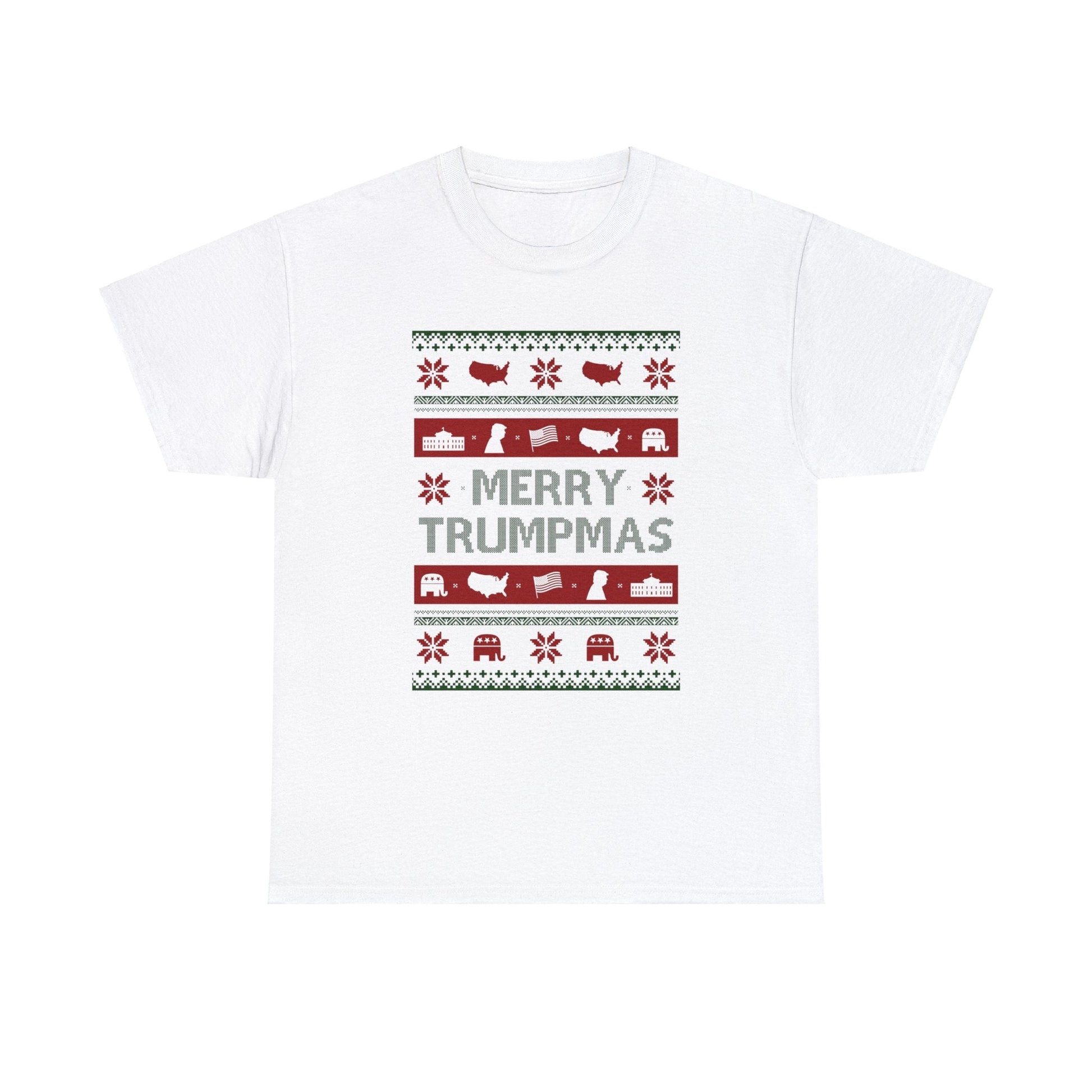 Merry Trumpmas Unisex T-Shirt - PatriotDepot.com