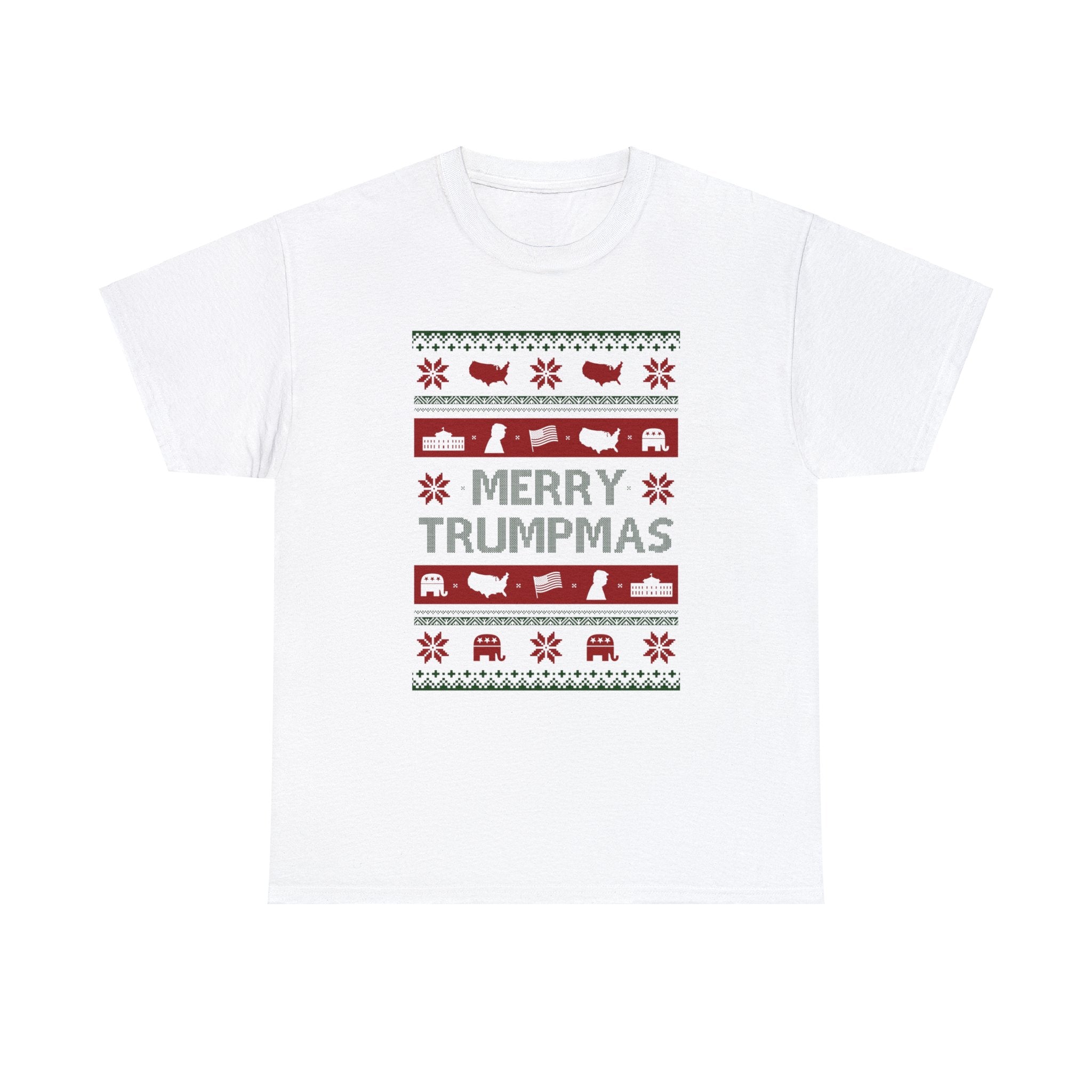 Merry Trumpmas Unisex T-Shirt - PatriotDepot.com