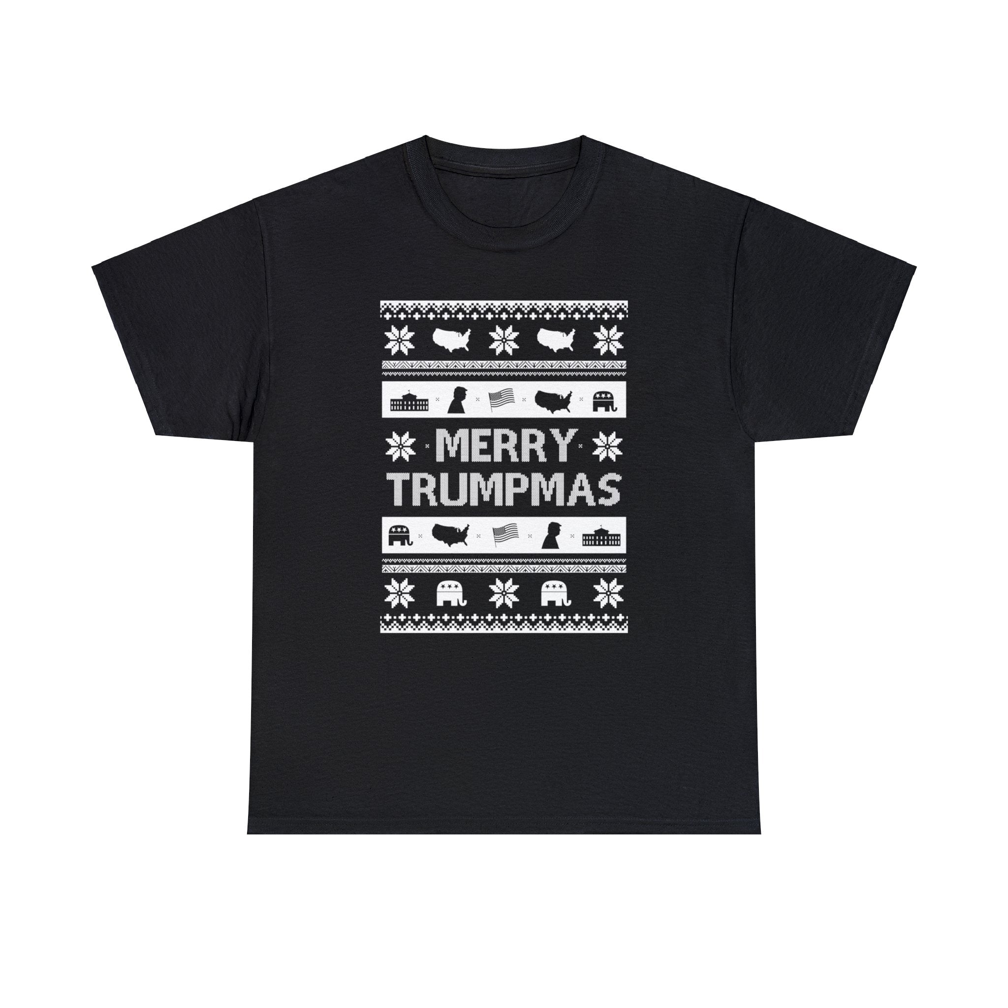 Merry Trumpmas Unisex T-Shirt - PatriotDepot.com