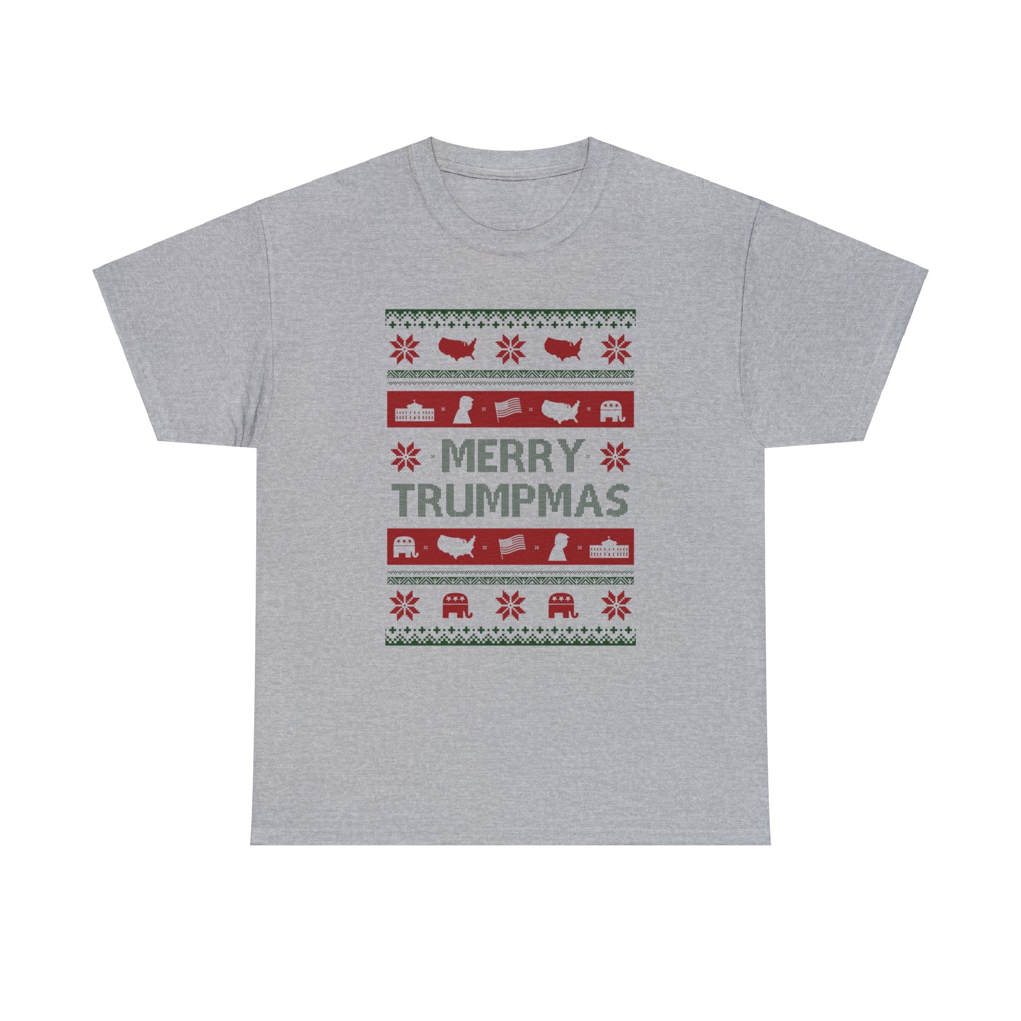 Merry Trumpmas Unisex T-Shirt - PatriotDepot.com