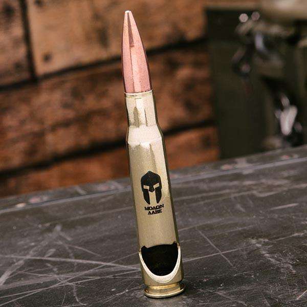 Molon Labe .50 Caliber Bullet Bottle Opener (Brass)