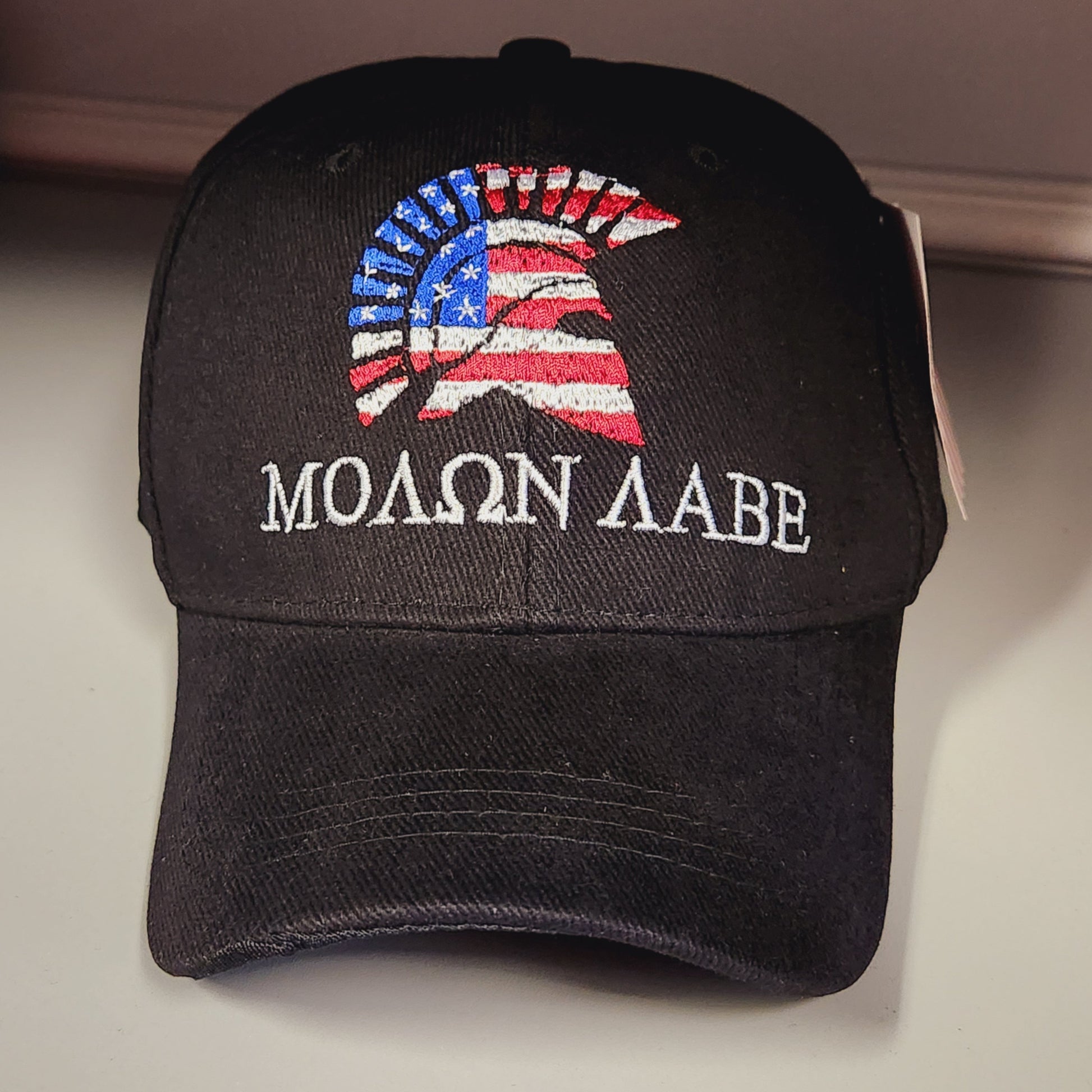 ΜΟΛΩΝ ΛΑΒΕ Warrior Embroidered Hat - PatriotDepot.com