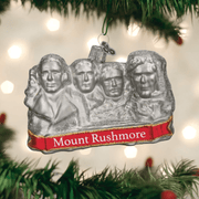 Mount Rushmore Glass Ornament - PatriotDepot.com