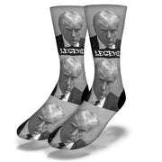 Mugshot Legend Socks (Black and White) - PatriotDepot.com
