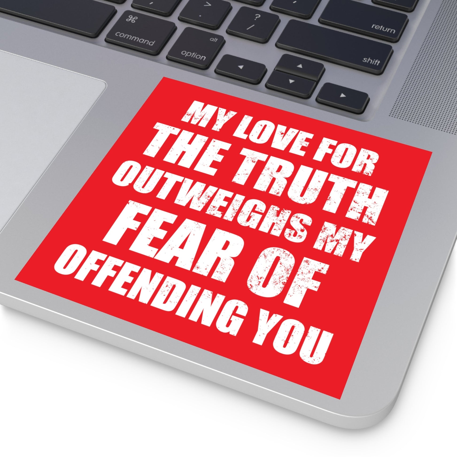 My Love For The Truth Sticker (Indoor\Outdoor) - PatriotDepot.com