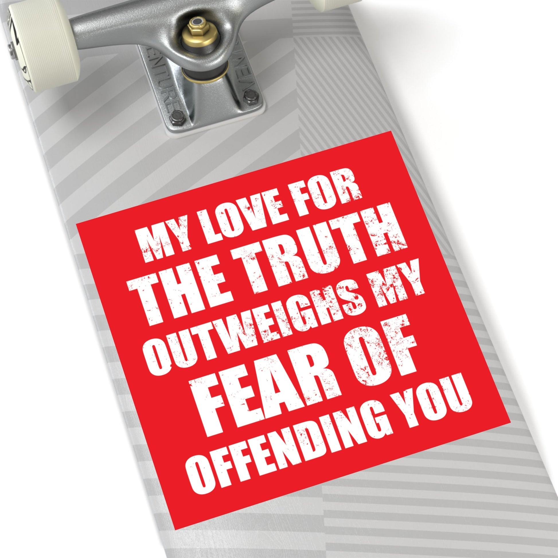 My Love For The Truth Sticker (Indoor\Outdoor) - PatriotDepot.com