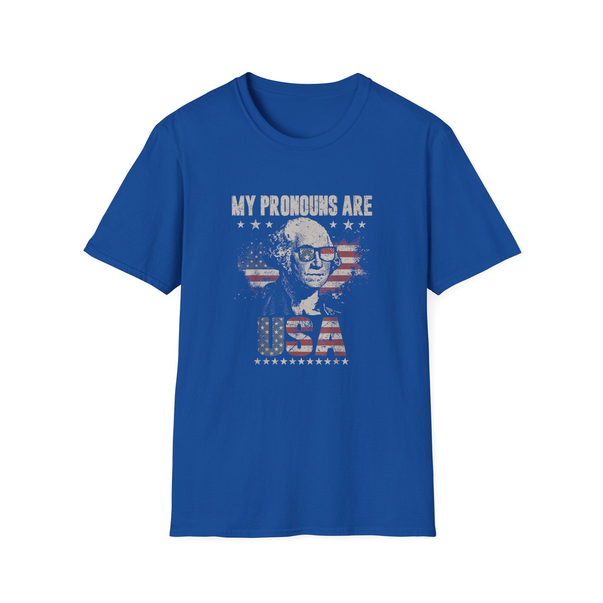My Pronouns are USA Unisex T-Shirt - PatriotDepot.com
