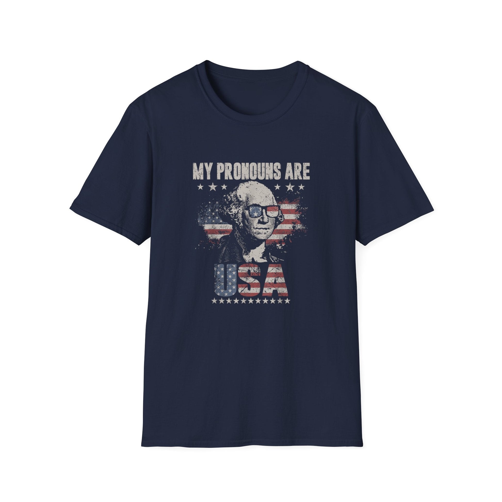 My Pronouns are USA Unisex T-Shirt - PatriotDepot.com