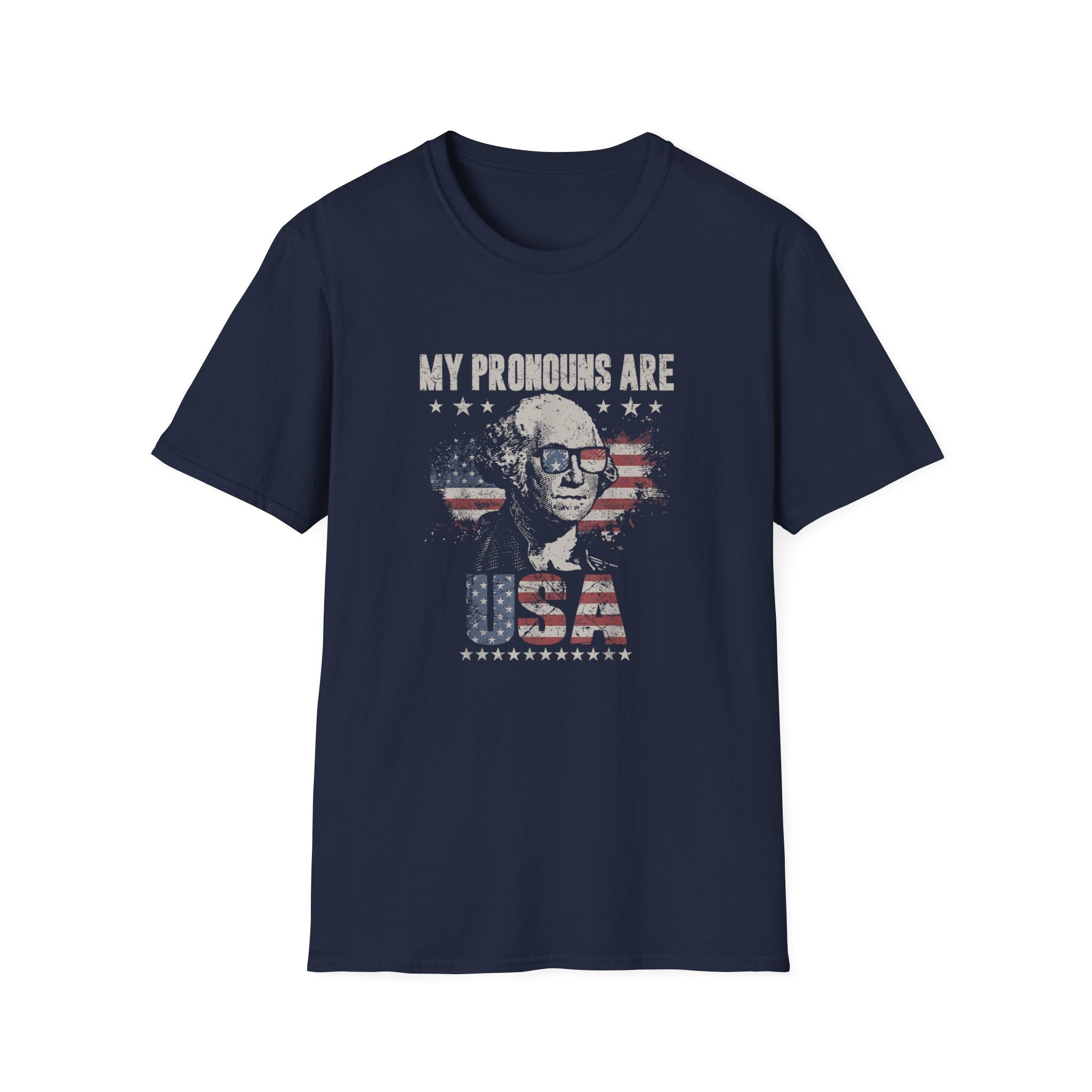 My Pronouns are USA Unisex T-Shirt - PatriotDepot.com
