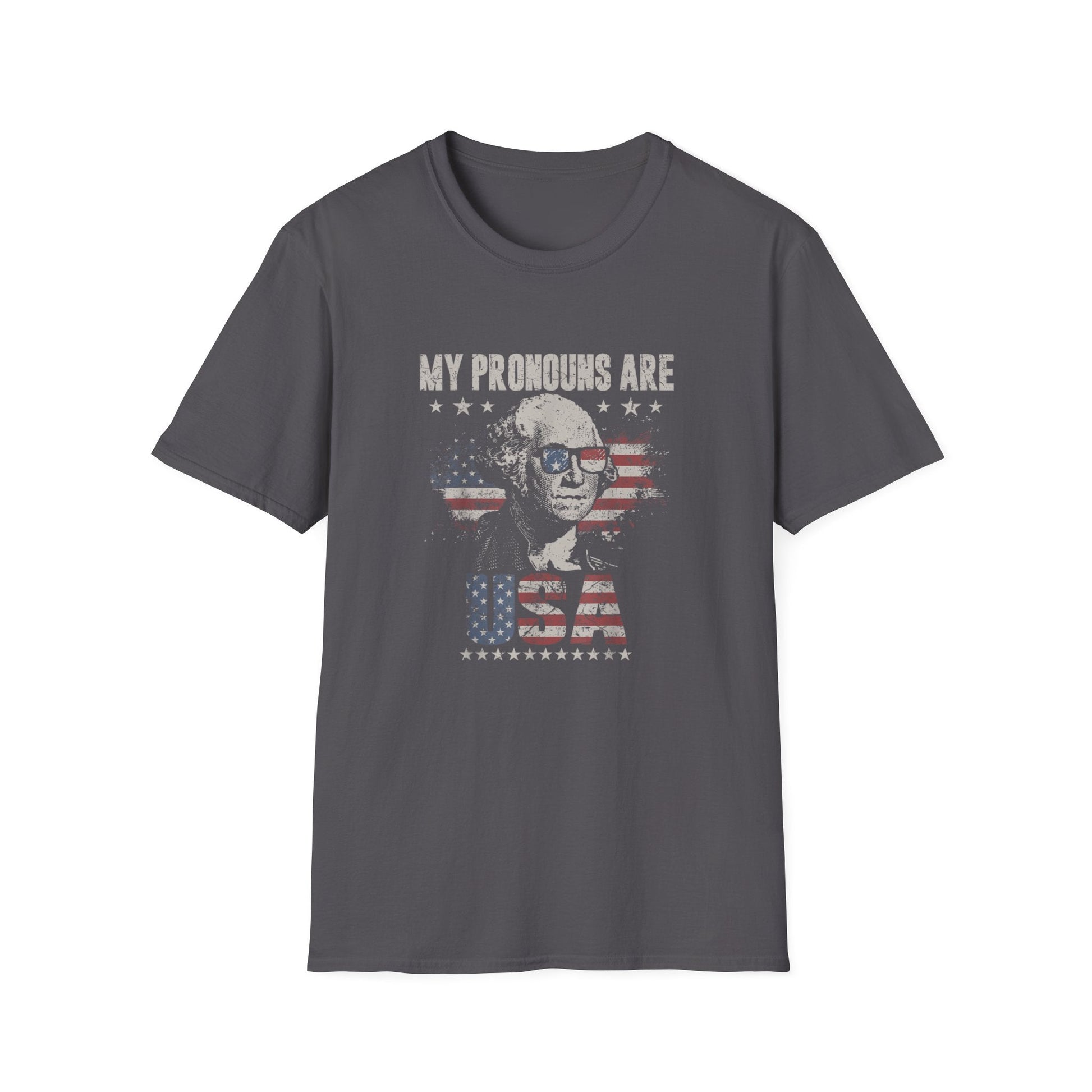 My Pronouns are USA Unisex T-Shirt - PatriotDepot.com