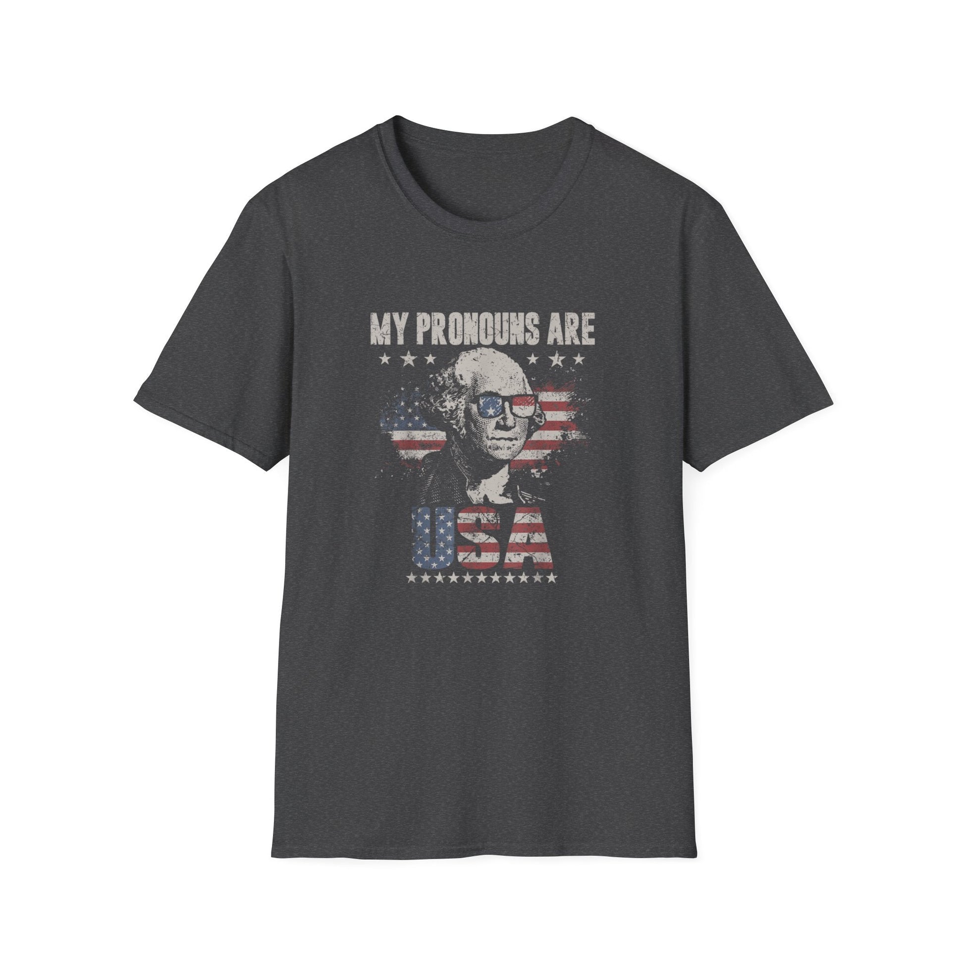 My Pronouns are USA Unisex T-Shirt - PatriotDepot.com