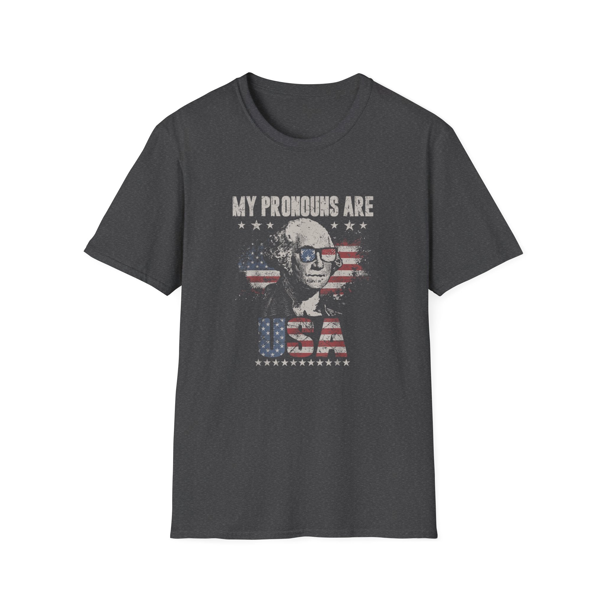 My Pronouns are USA Unisex T-Shirt - PatriotDepot.com