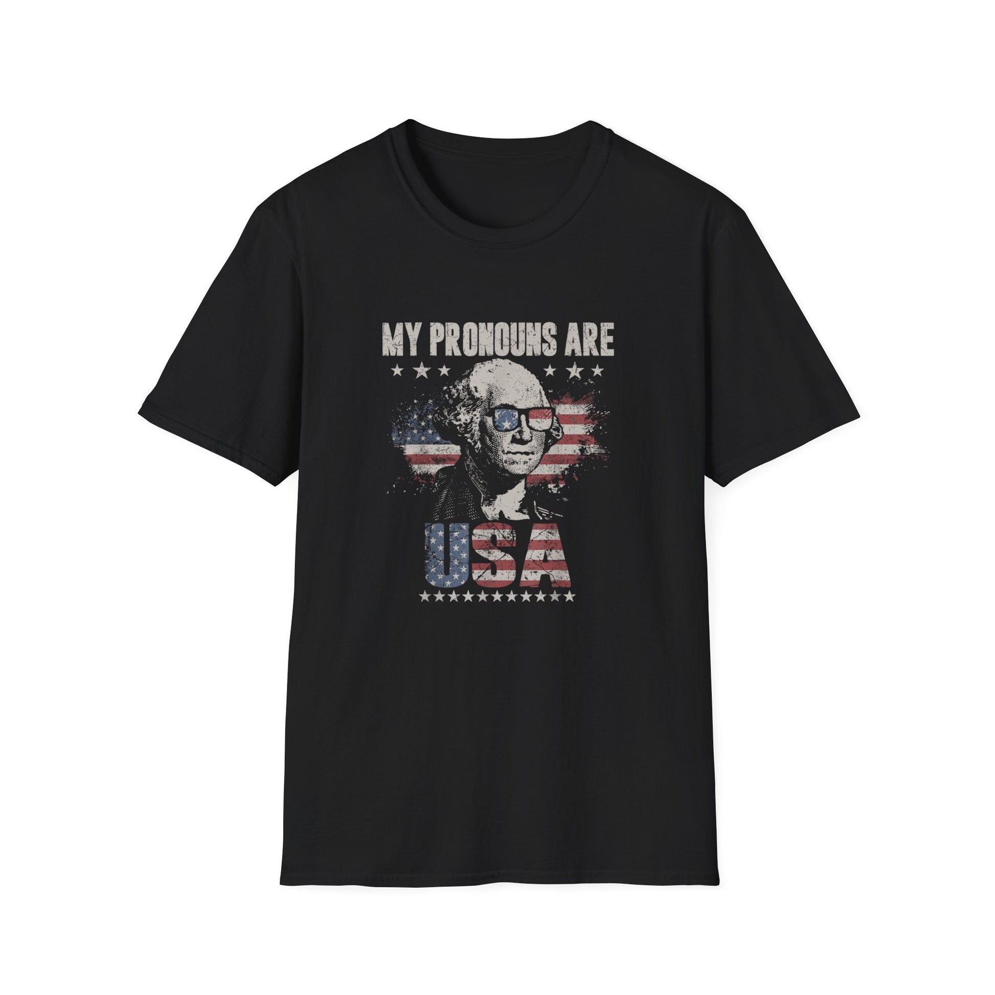 My Pronouns are USA Unisex T-Shirt - PatriotDepot.com