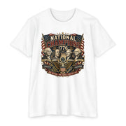 "National Champions 1776" Patriotic T-Shirt – Custom Design Vintage Founding Fathers USA - PatriotDepot.com