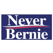 Never Bernie Bumper Sticker - PatriotDepot.com