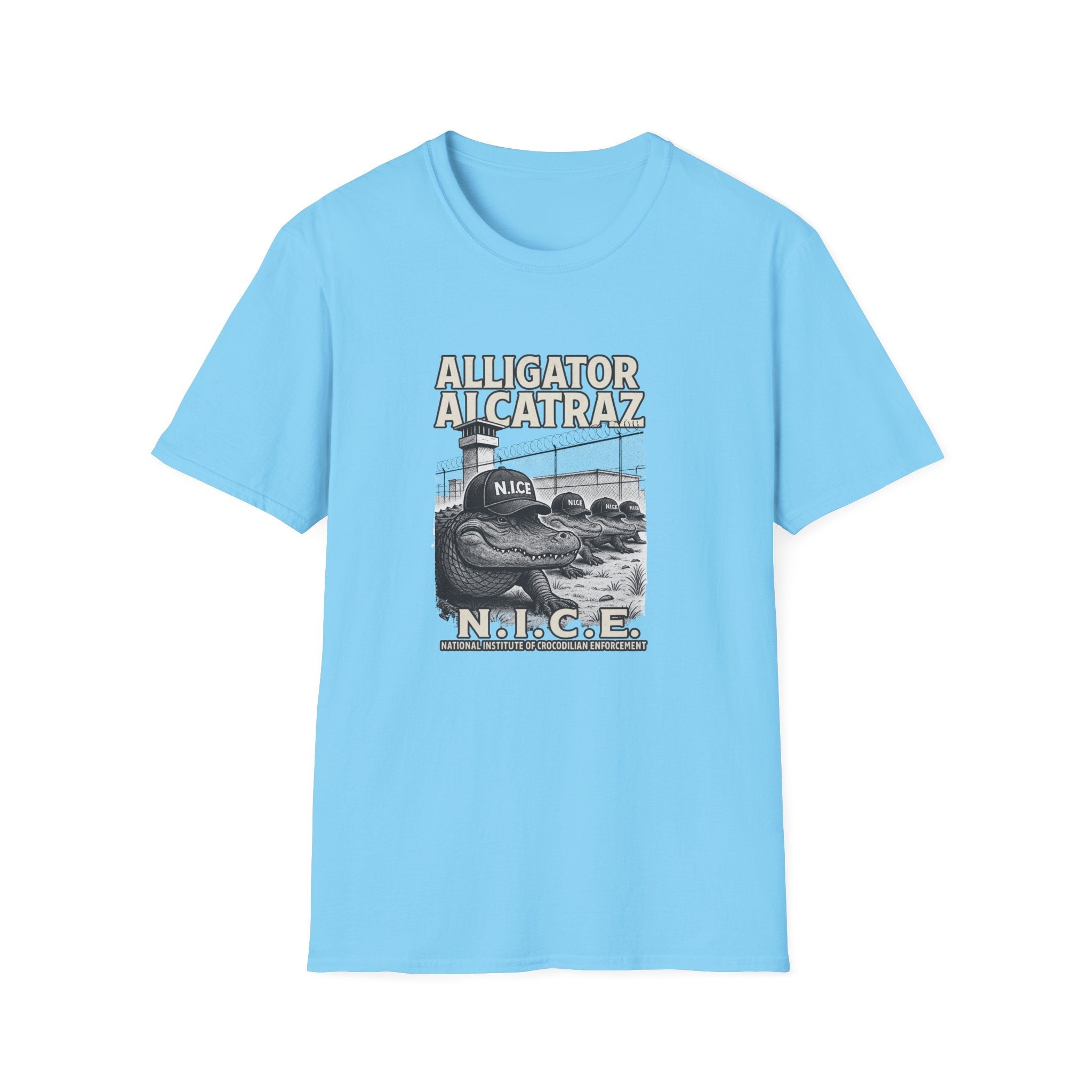 N.I.C.E. National Institute of Crocodile Enforcement T-Shirt - PatriotDepot.com