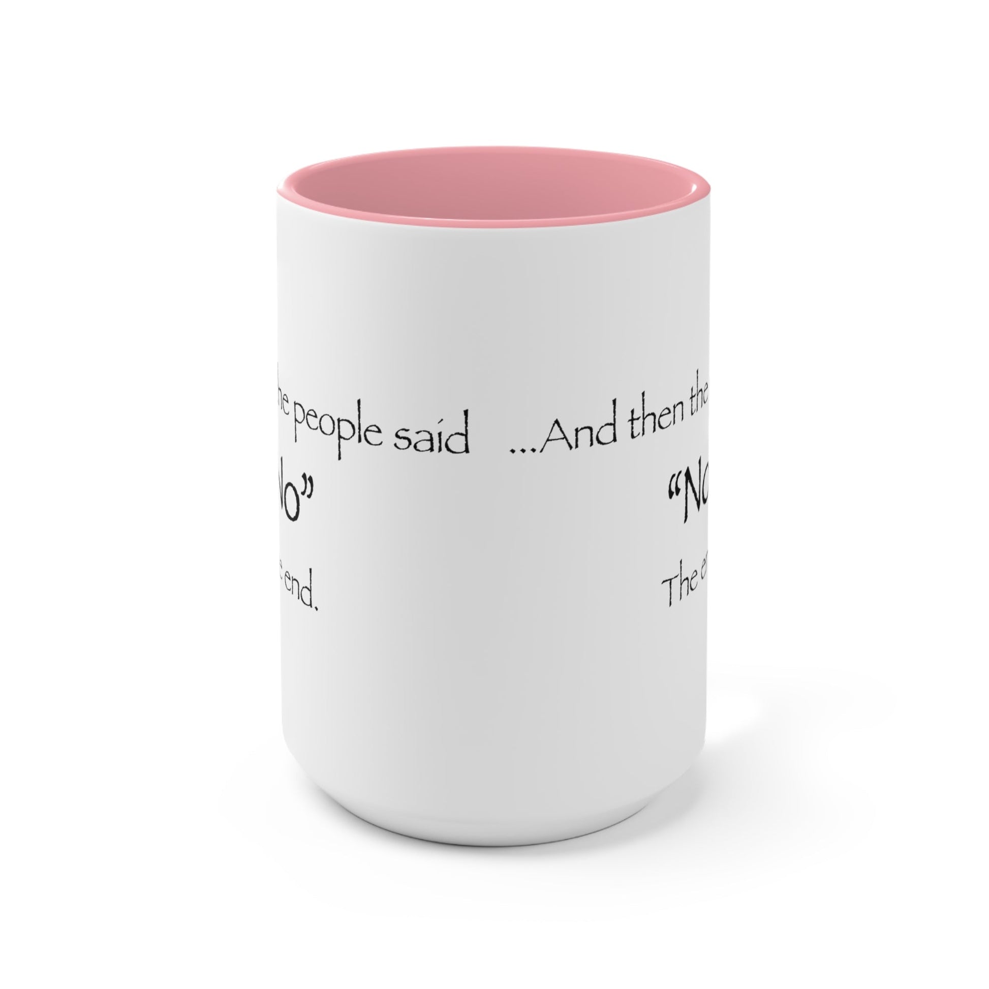 "NO" Mug (2 sizes, 3 colors) - PatriotDepot.com