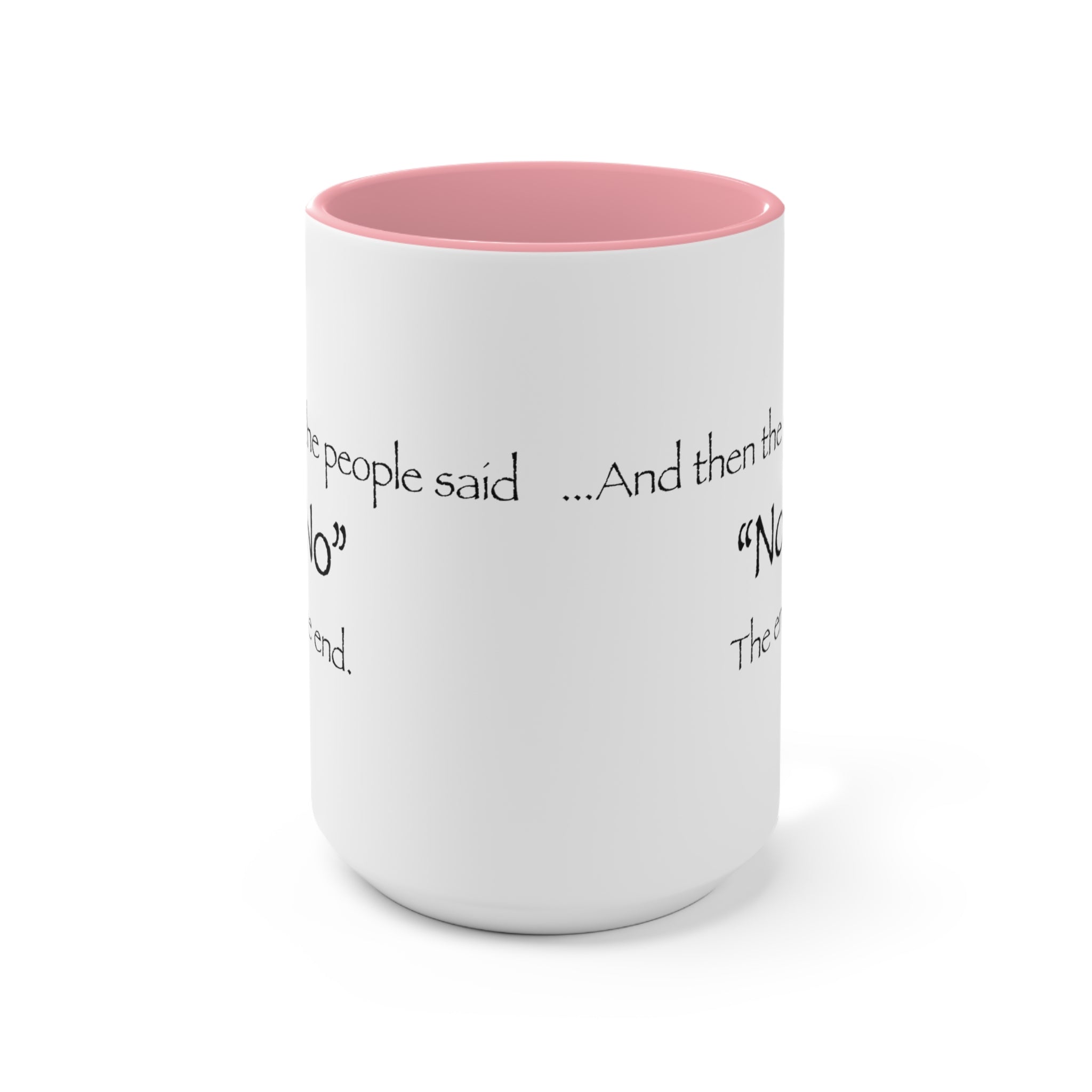 "NO" Mug (2 sizes, 3 colors) - PatriotDepot.com