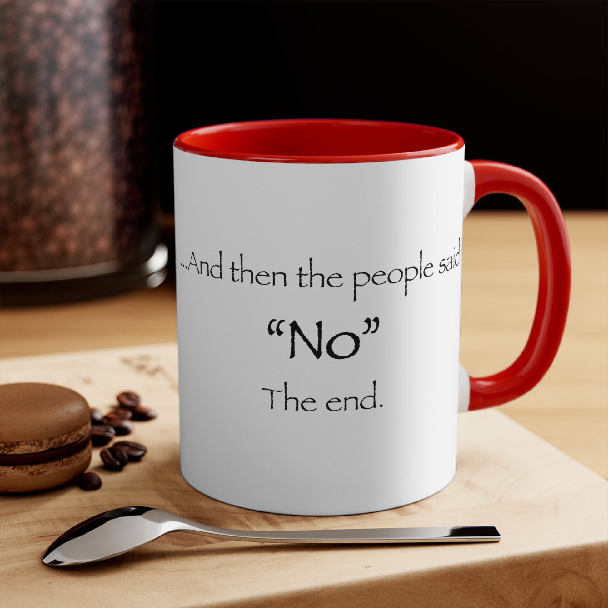 "NO" Mug (2 sizes, 3 colors) - PatriotDepot.com