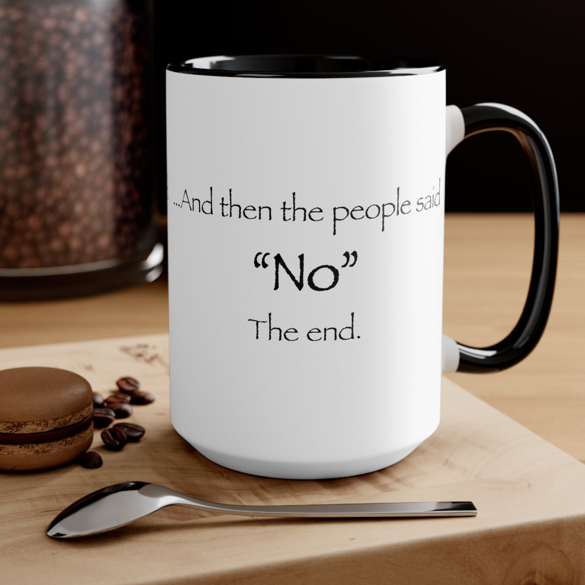 "NO" Mug (2 sizes, 3 colors) - PatriotDepot.com