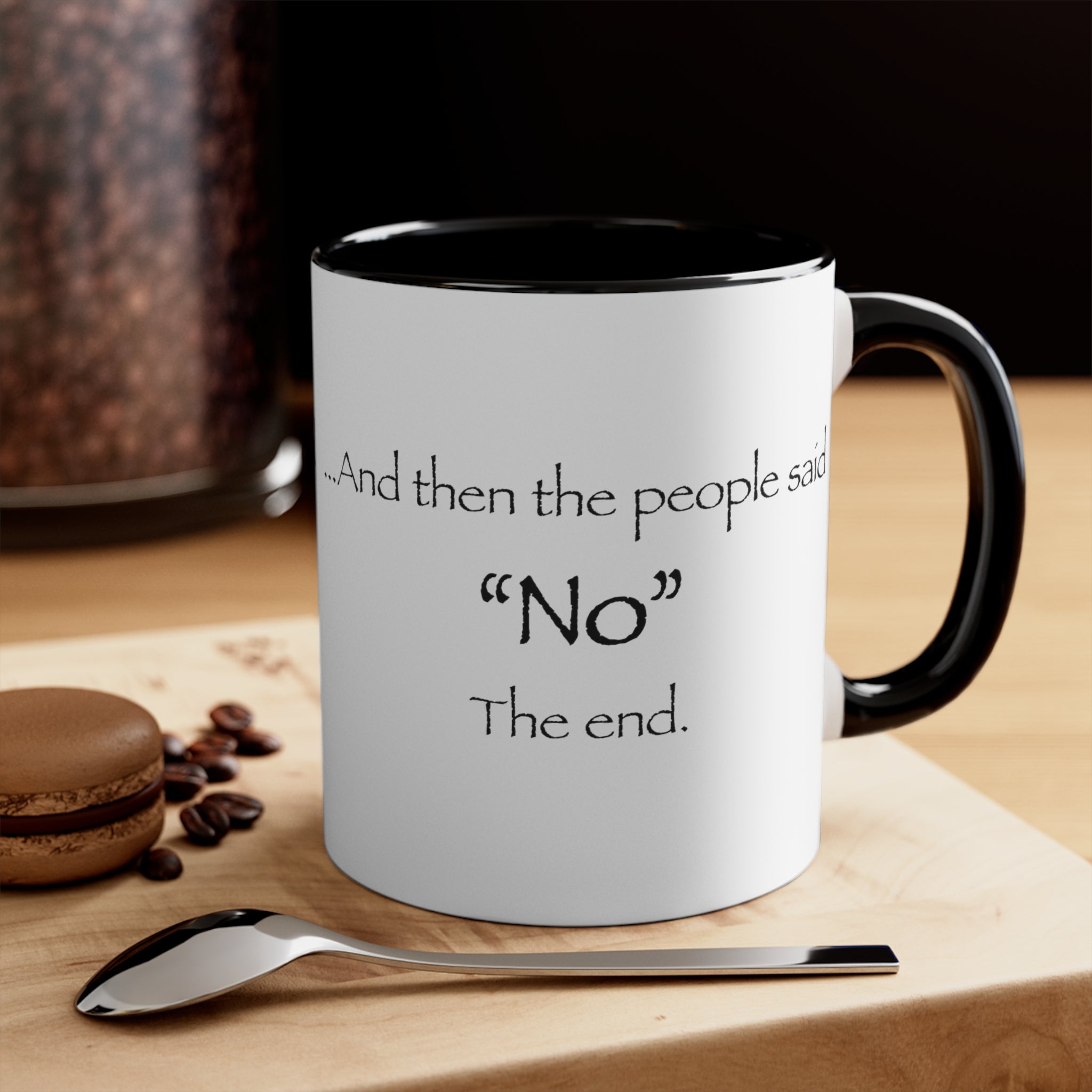 "NO" Mug (2 sizes, 3 colors) - PatriotDepot.com