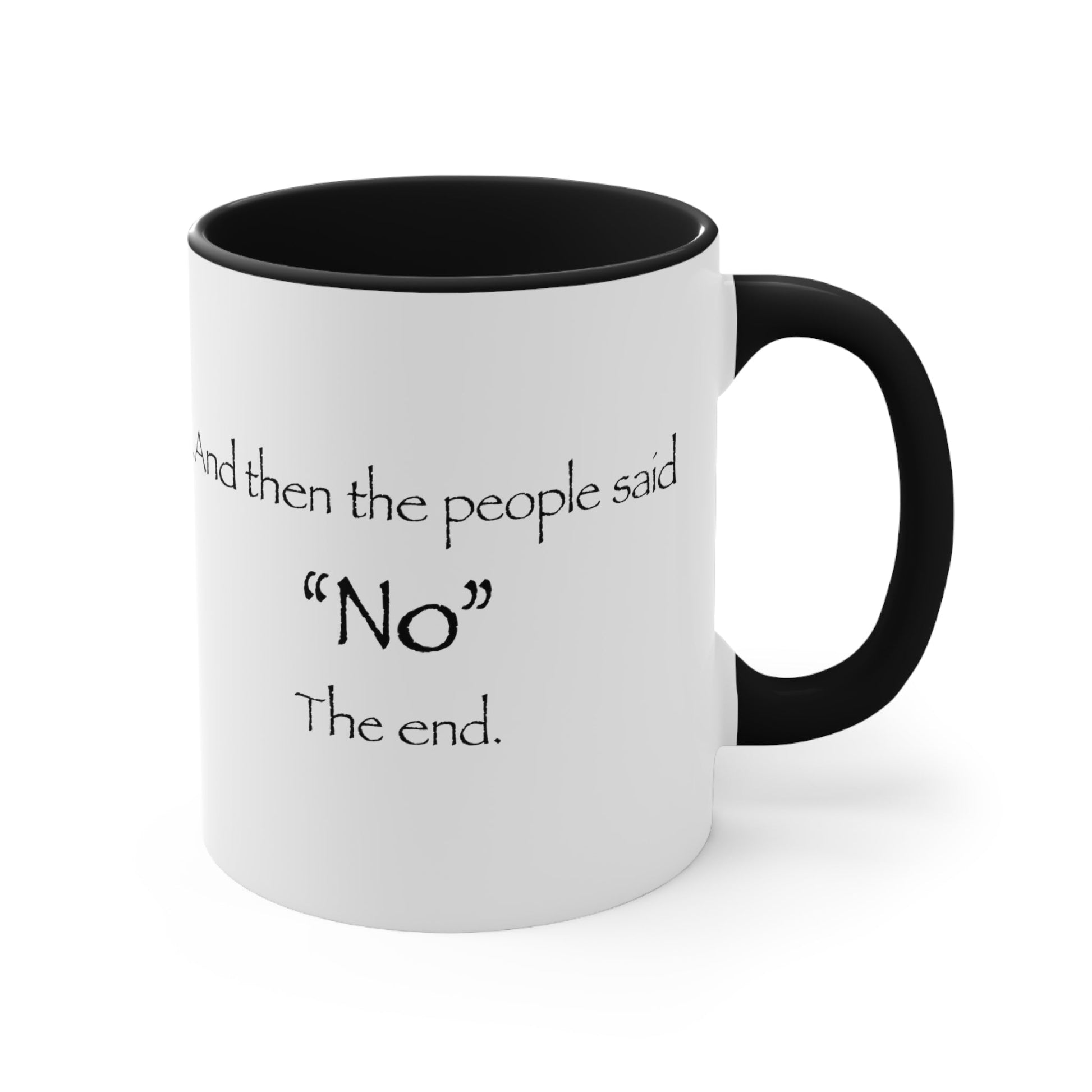 "NO" Mug (2 sizes, 3 colors) - PatriotDepot.com