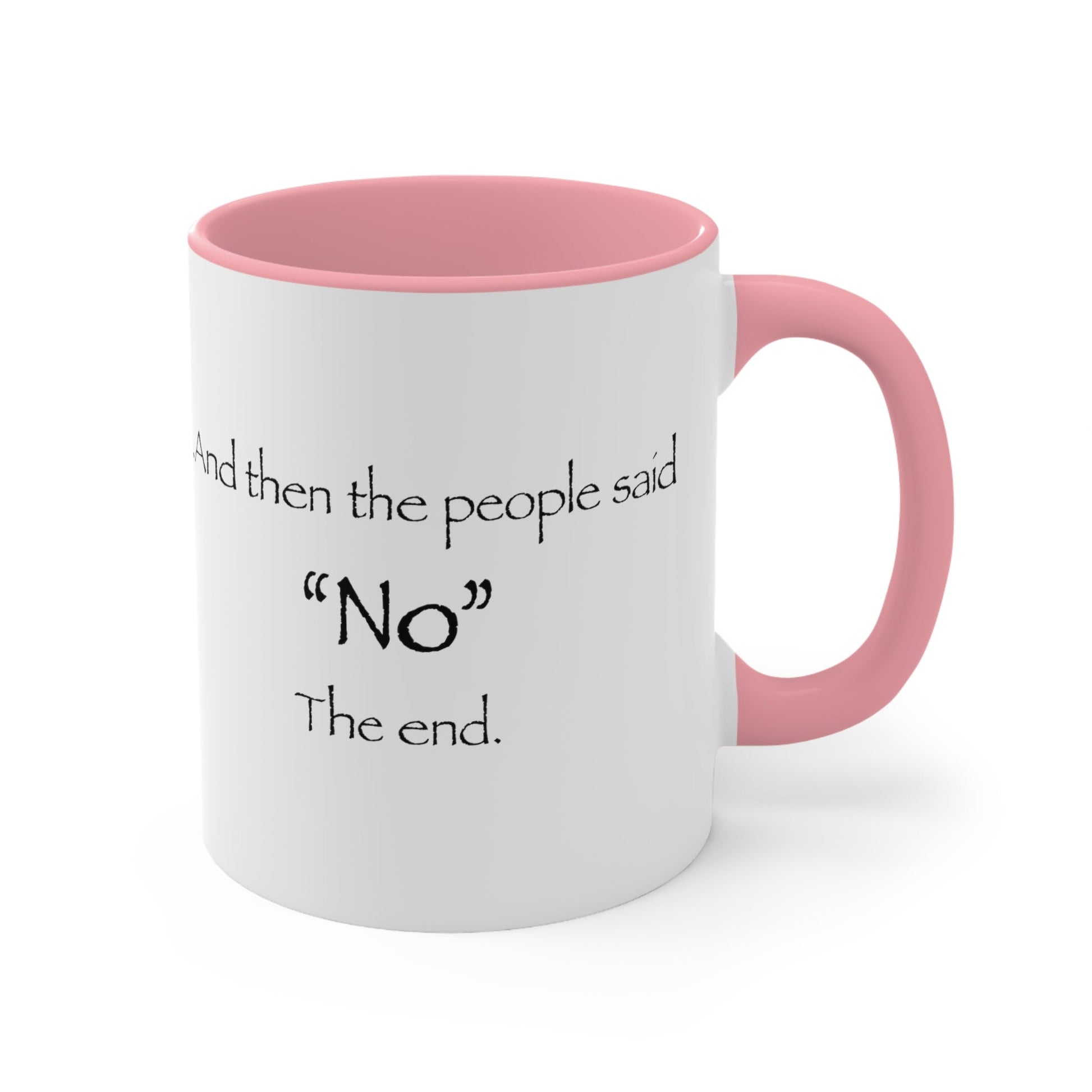 "NO" Mug (2 sizes, 3 colors) - PatriotDepot.com