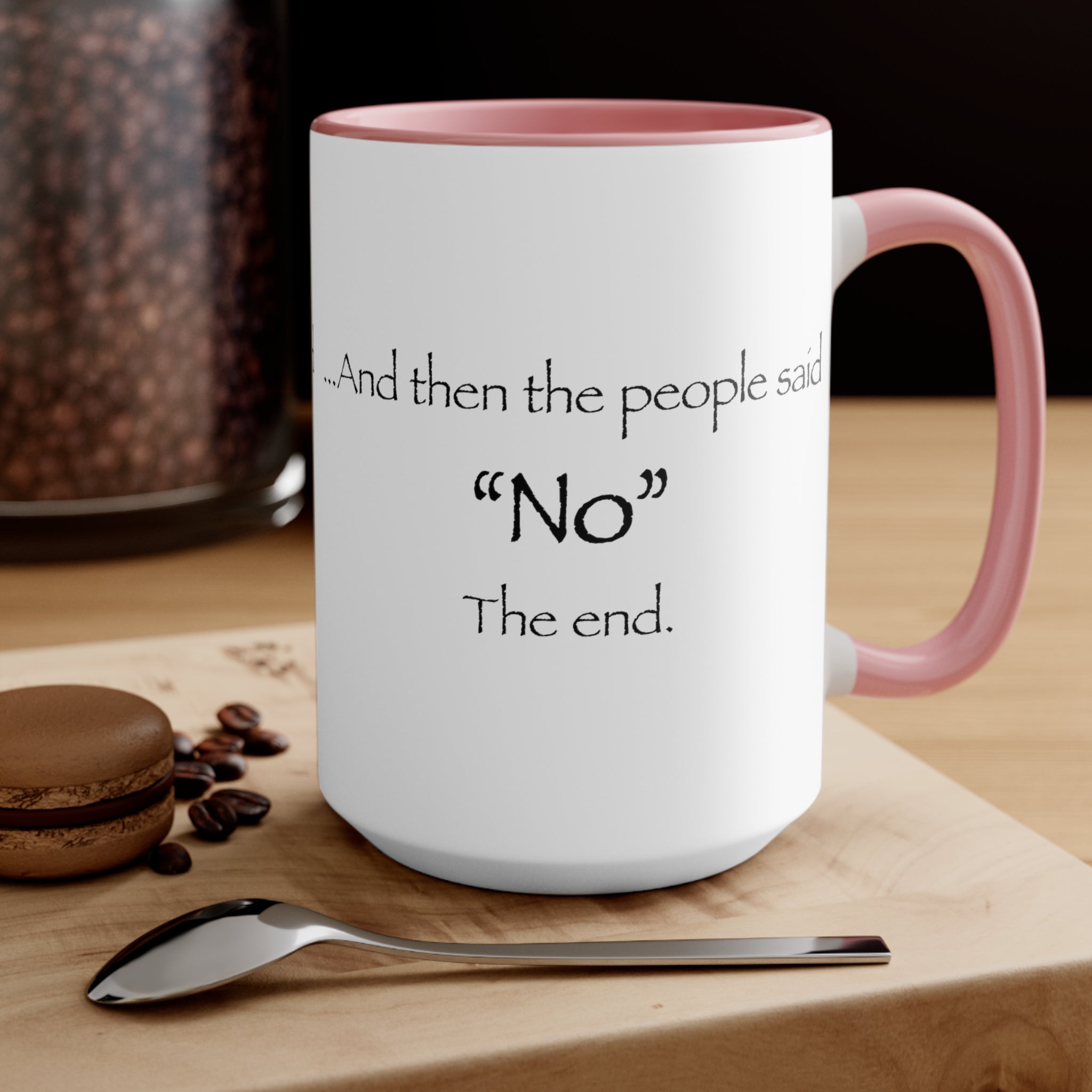 "NO" Mug (2 sizes, 3 colors) - PatriotDepot.com