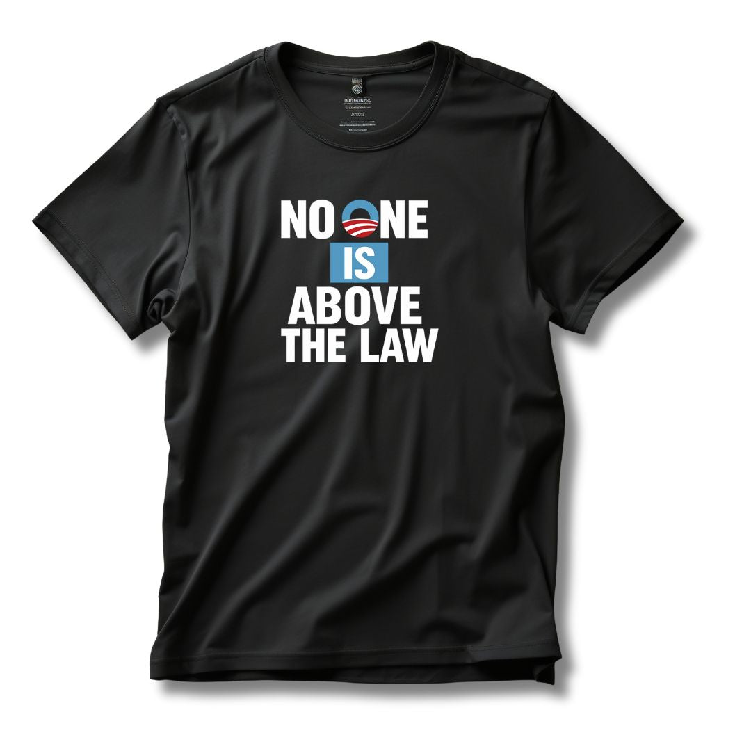 No One Is Above the Law Softstyle T-Shirt (Obama Edition) - PatriotDepot.com