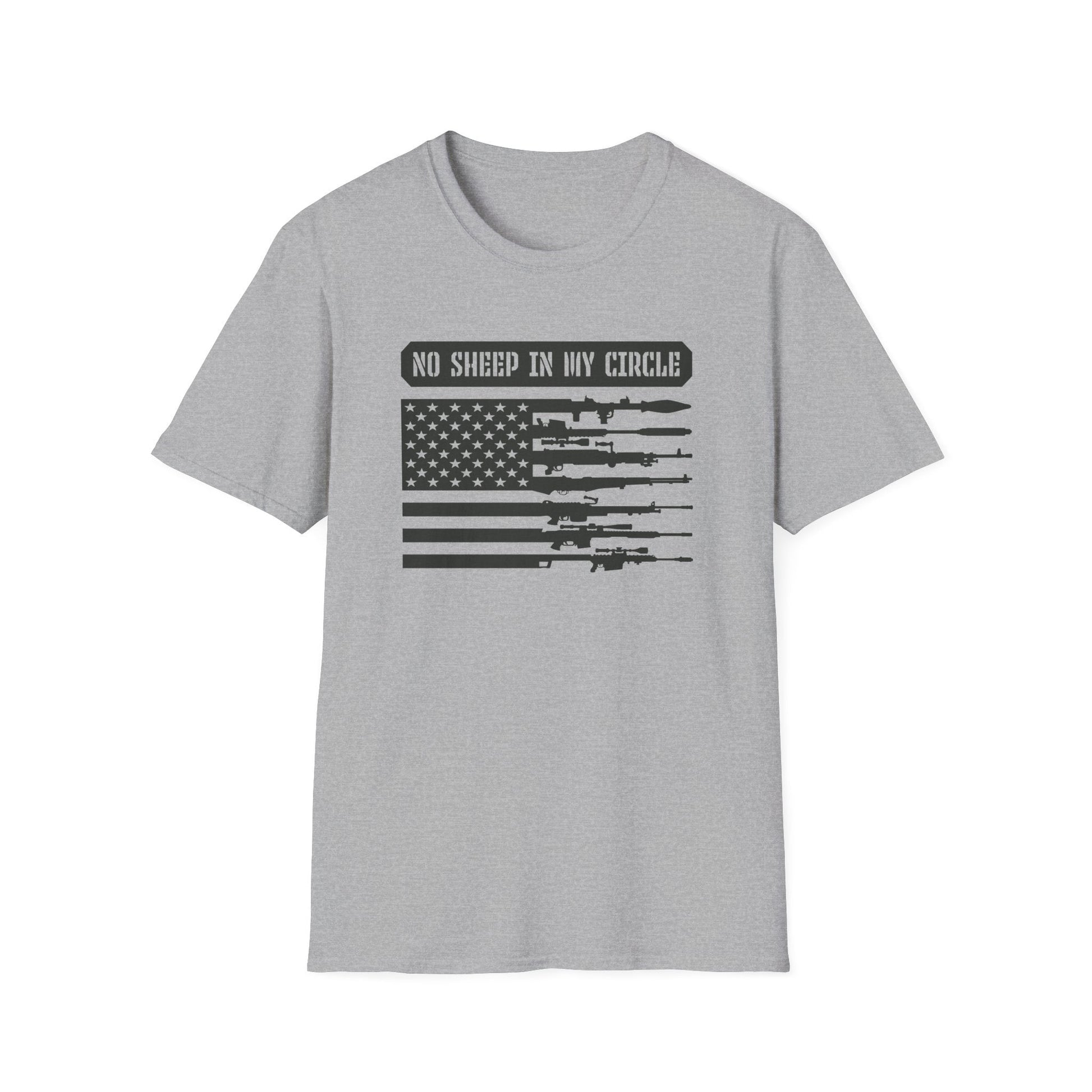 No Sheep In My Circle Unisex T-Shirt - PatriotDepot.com