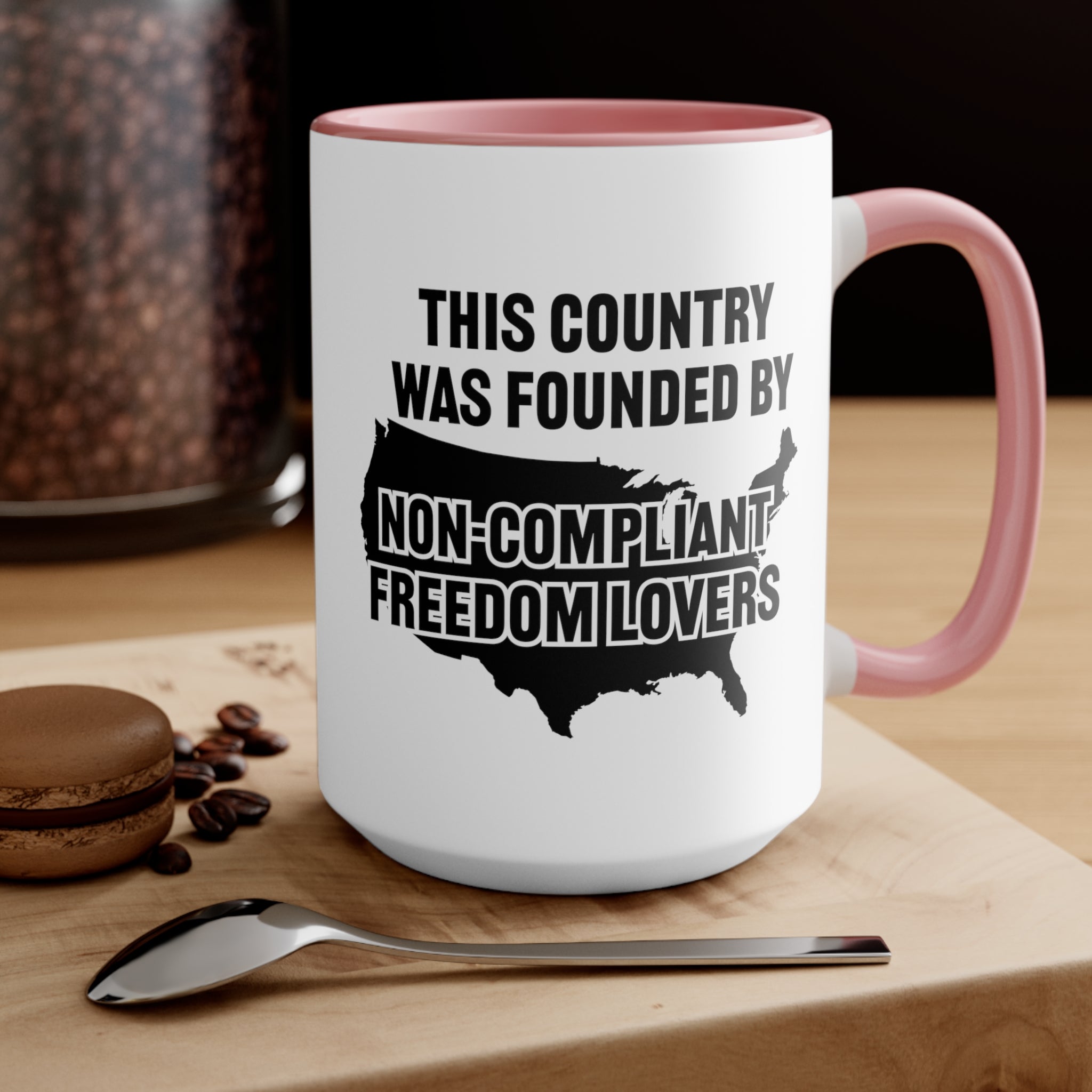Non - Compliant Freedom Lovers Mug - PatriotDepot.com