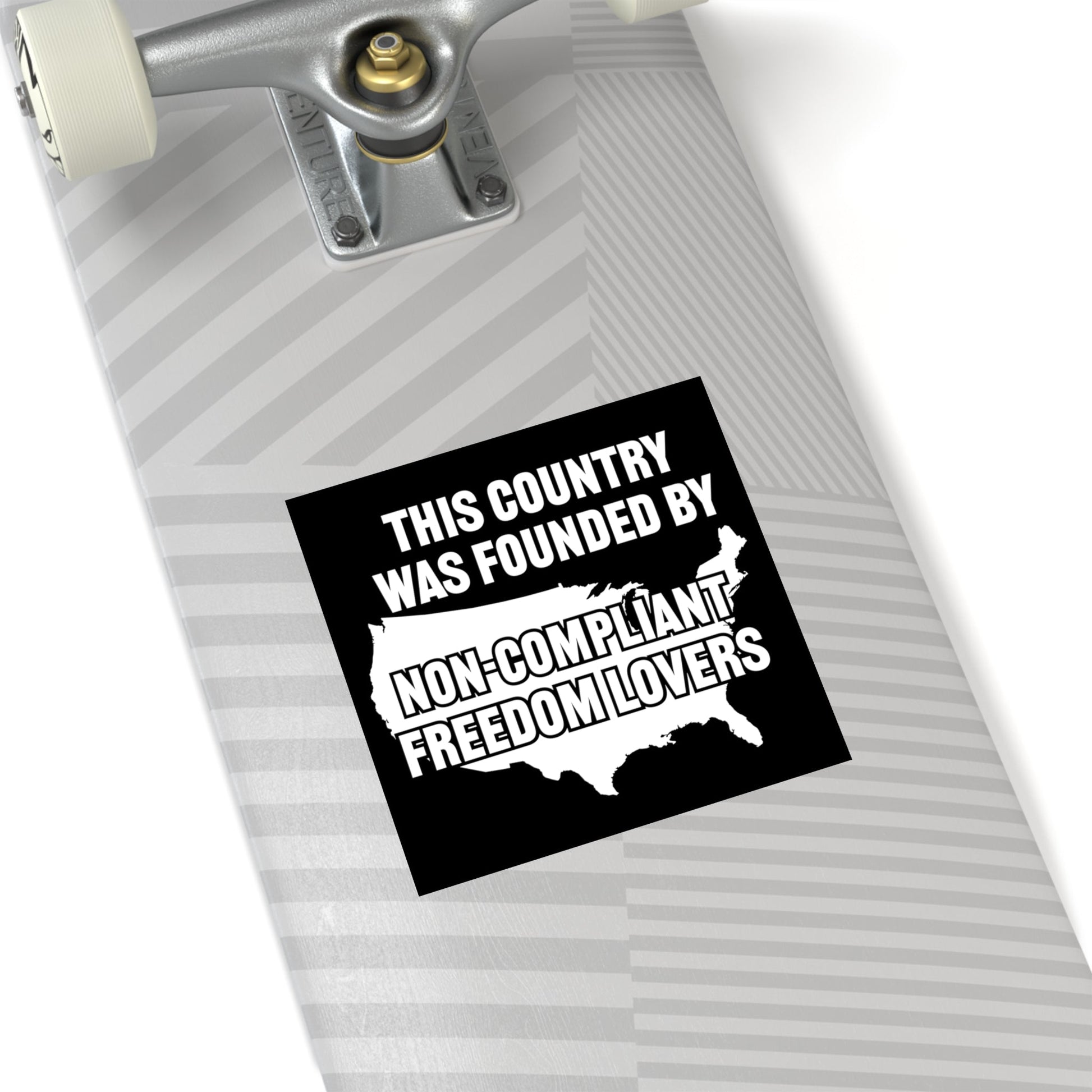 Non - Compliant Freedom Lovers Sticker (Indoor\Outdoor) - PatriotDepot.com