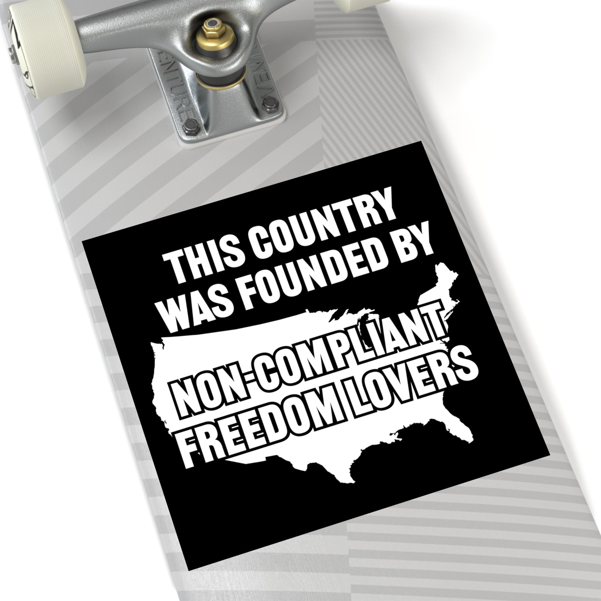 Non - Compliant Freedom Lovers Sticker (Indoor\Outdoor) - PatriotDepot.com