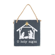 O Holy Night Wooden Ornament - PatriotDepot.com