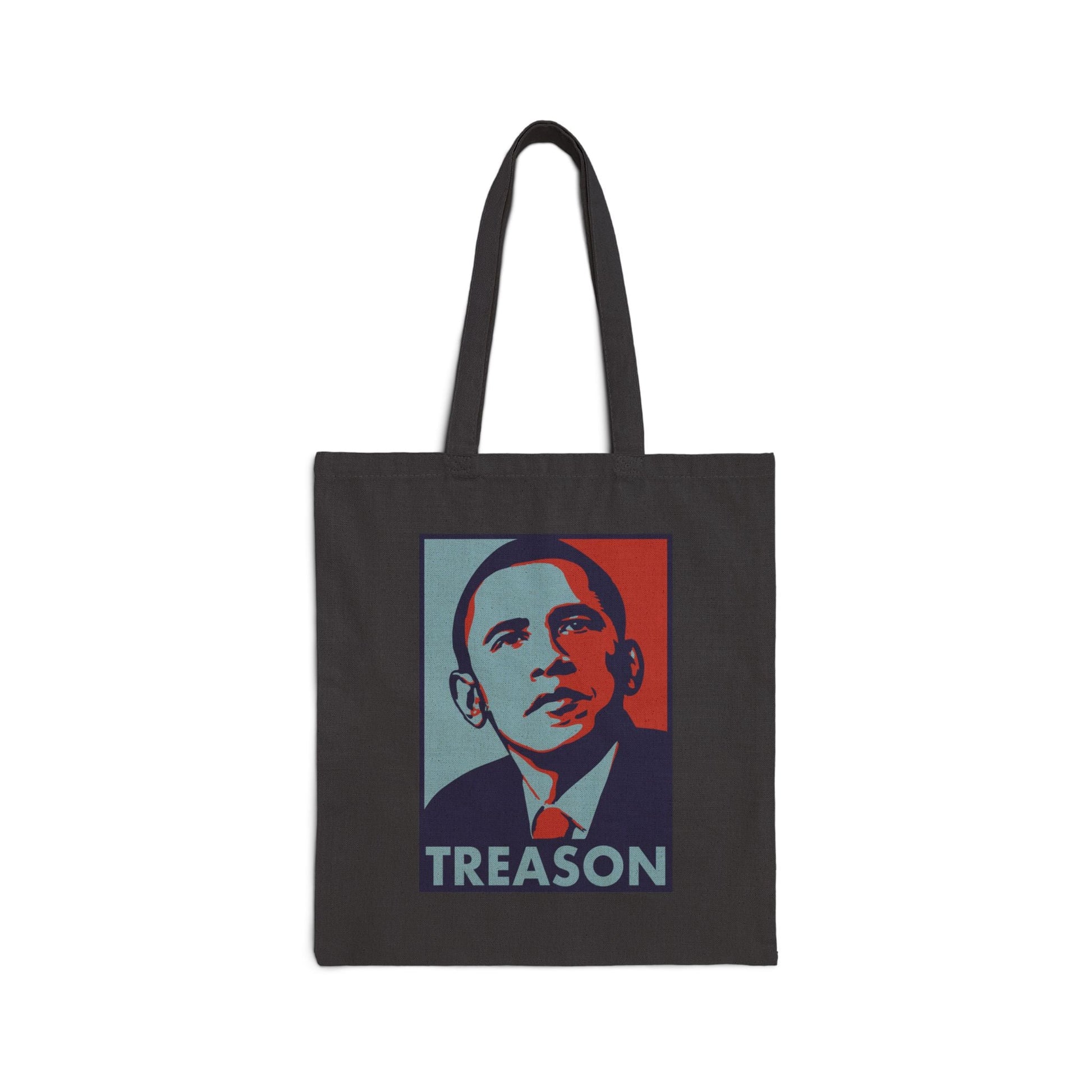 Obama Treason Canvas Tote Bag - PatriotDepot.com