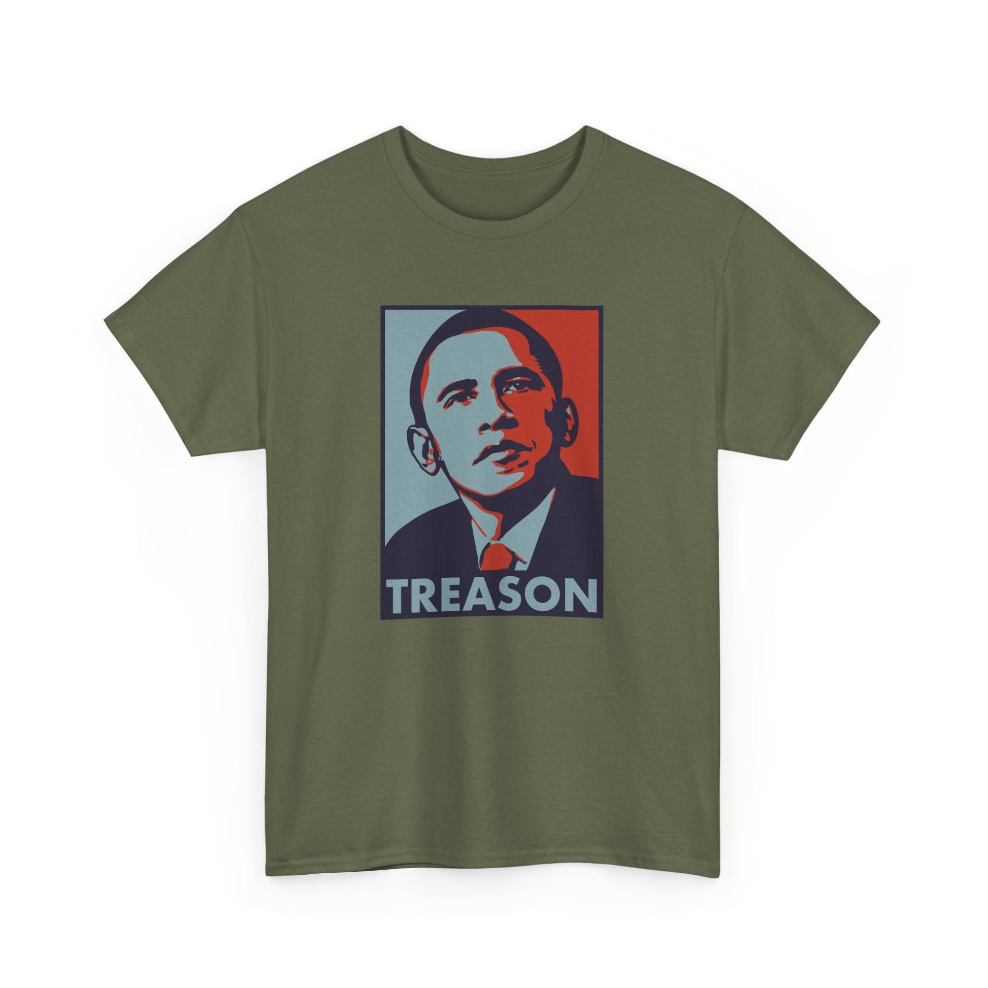 Obama 'Treason' Justice Demands Accountability T-Shirt - PatriotDepot.com