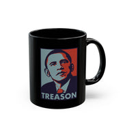 Obama Treason Mug (2 Sizes) Justice Demands Accountability - PatriotDepot.com