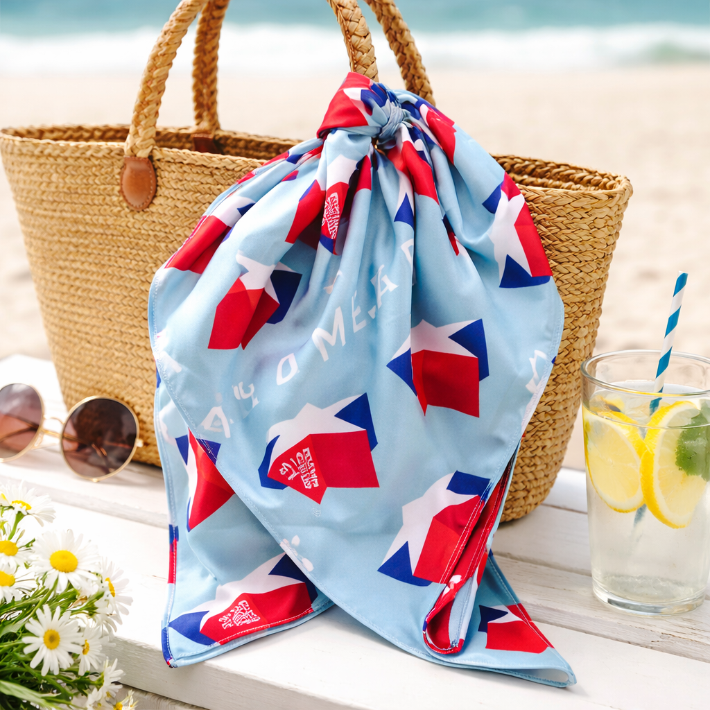 Offical America250 Silk Scarf - PatriotDepot.com