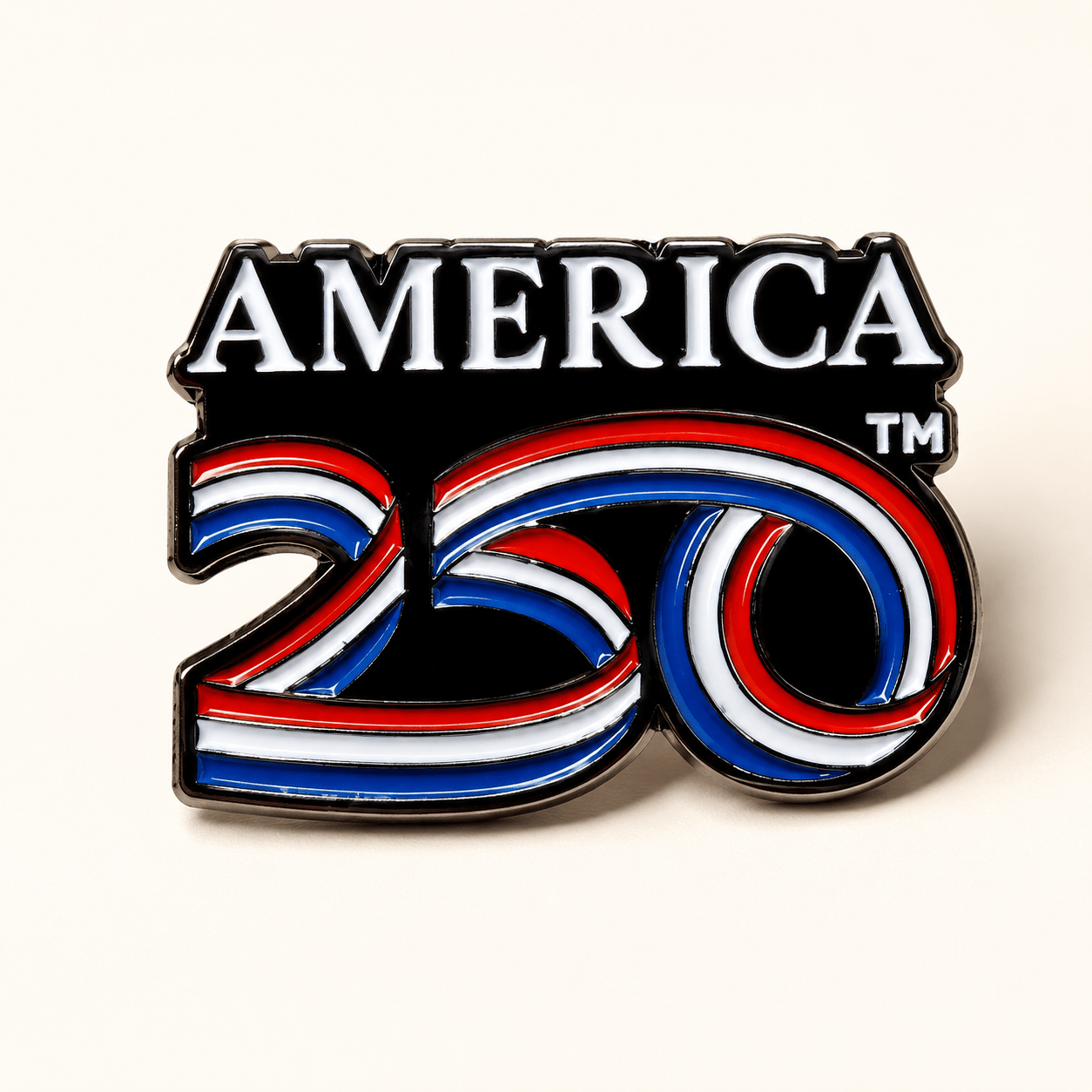 Official America 250™ Commemorative Logo Lapel Pin - PatriotDepot.com