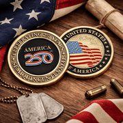 Official America250™ 250th Anniversary Celebration Coin (1776–2026) - PatriotDepot.com
