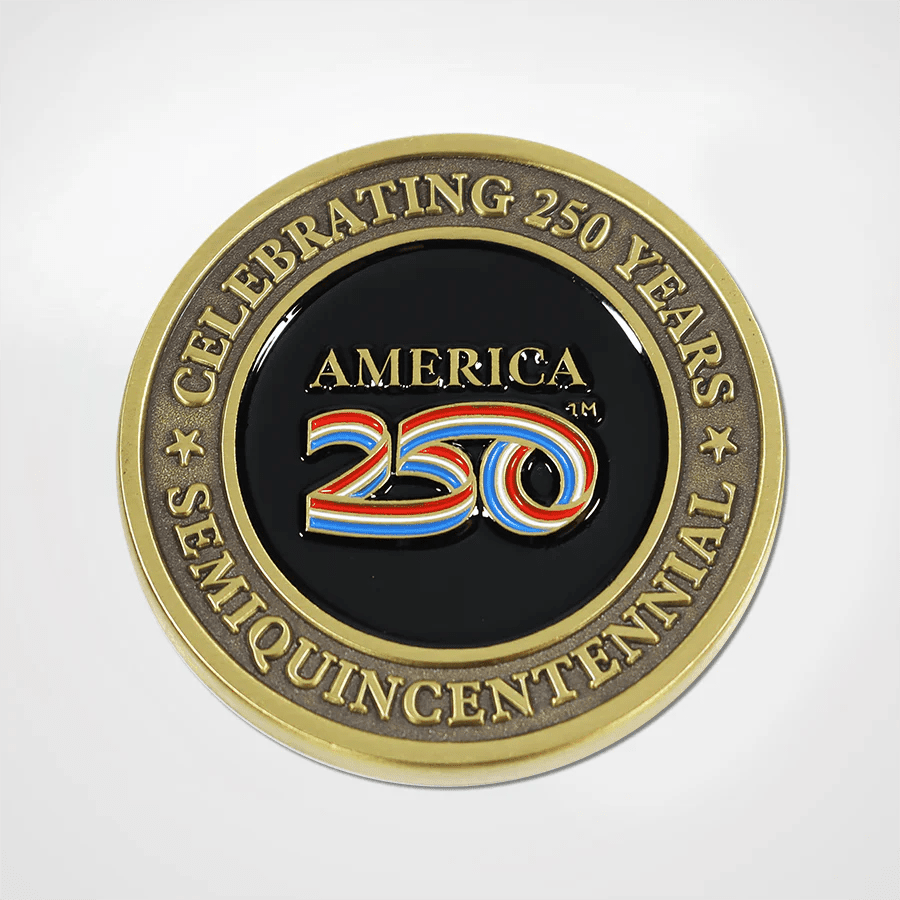 Official America250™ 250th Anniversary Celebration Coin (1776–2026) - PatriotDepot.com