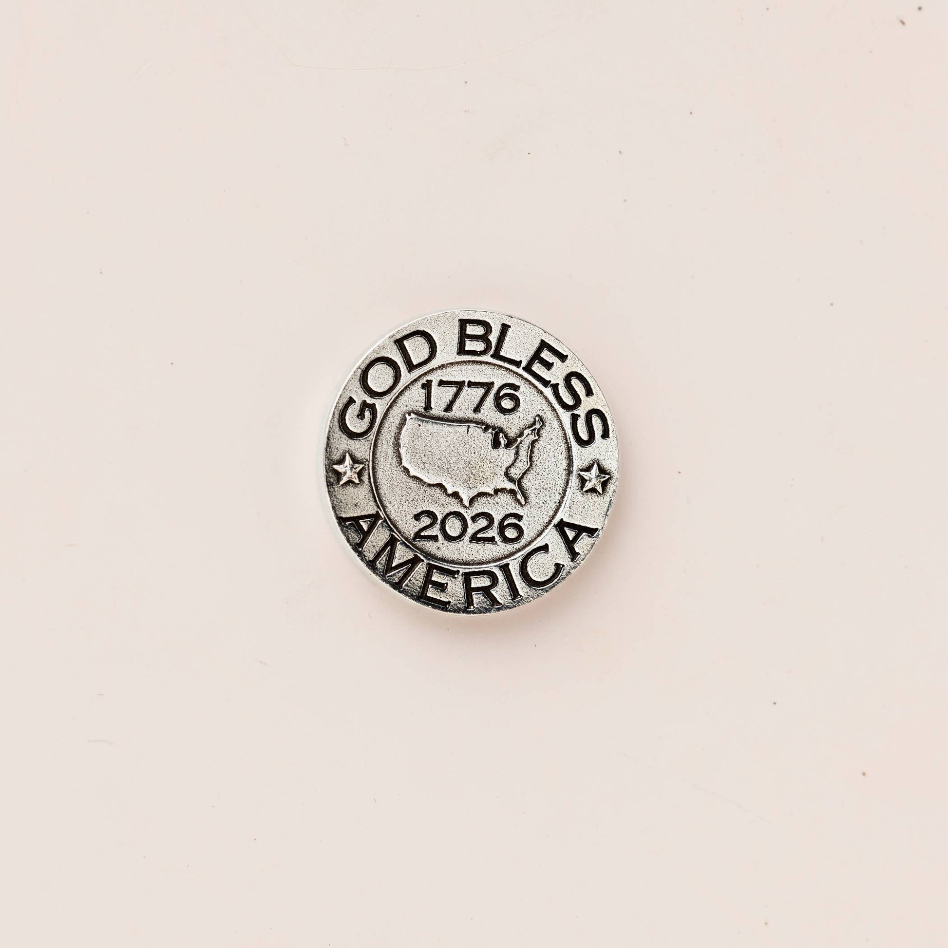 Official America250™ God Bless America Coin | Dansforth Pewter Coin | USA Gift - PatriotDepot.com