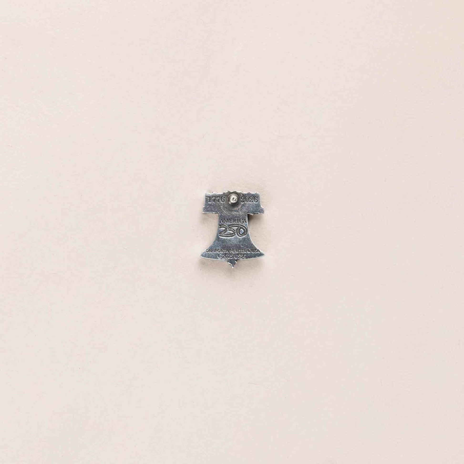 Official America250™ Let Freedom Ring Dansforth Pewter Lapel Pin | 250th Pin | USA Gift - PatriotDepot.com