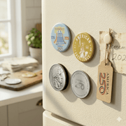 Official America250™ Mini Fridge Magnet 4 - Pack | Officially Licensed - PatriotDepot.com