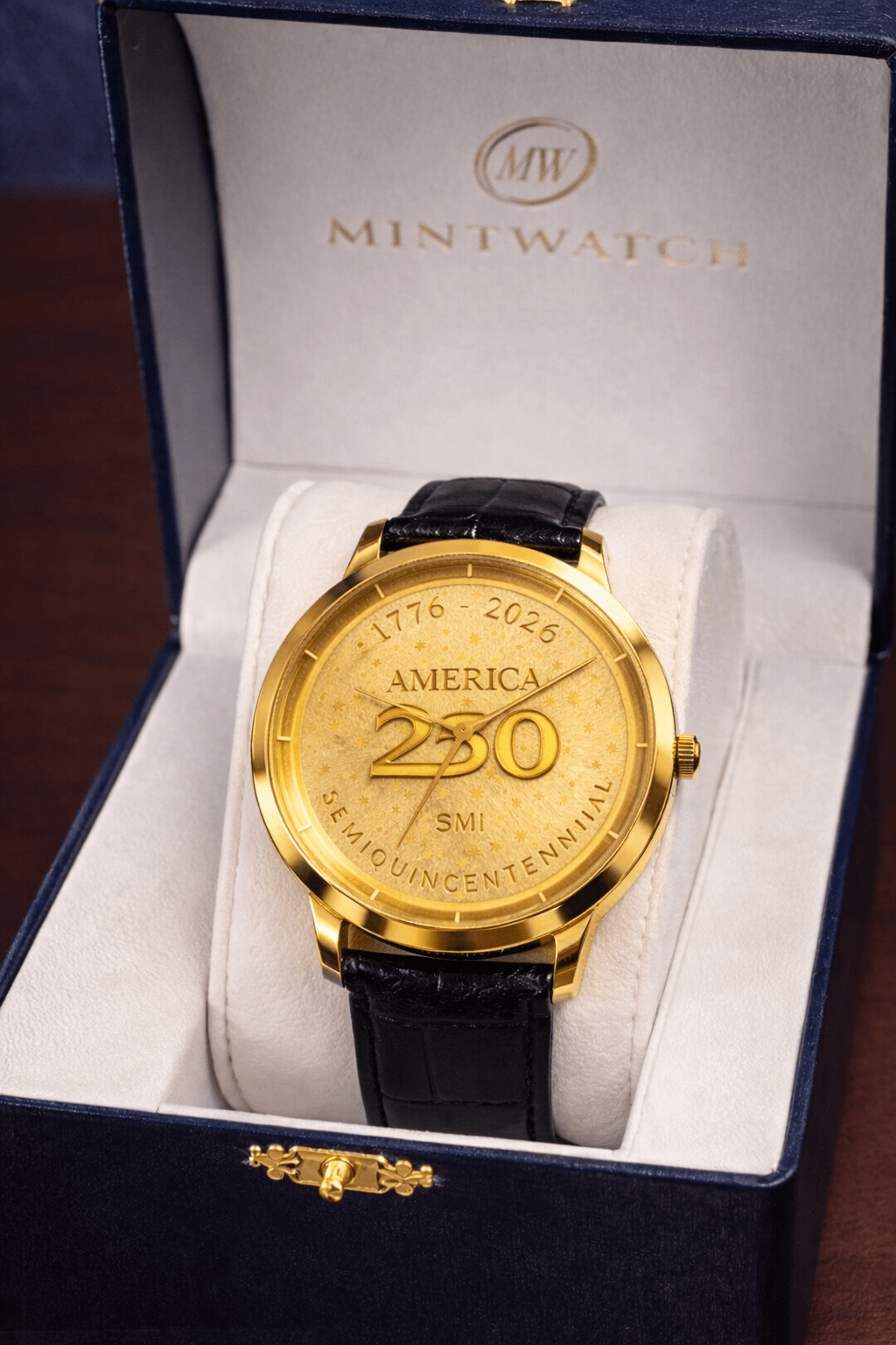Official America250™ Semiquincentennial Commemorative Watch - PatriotDepot.com